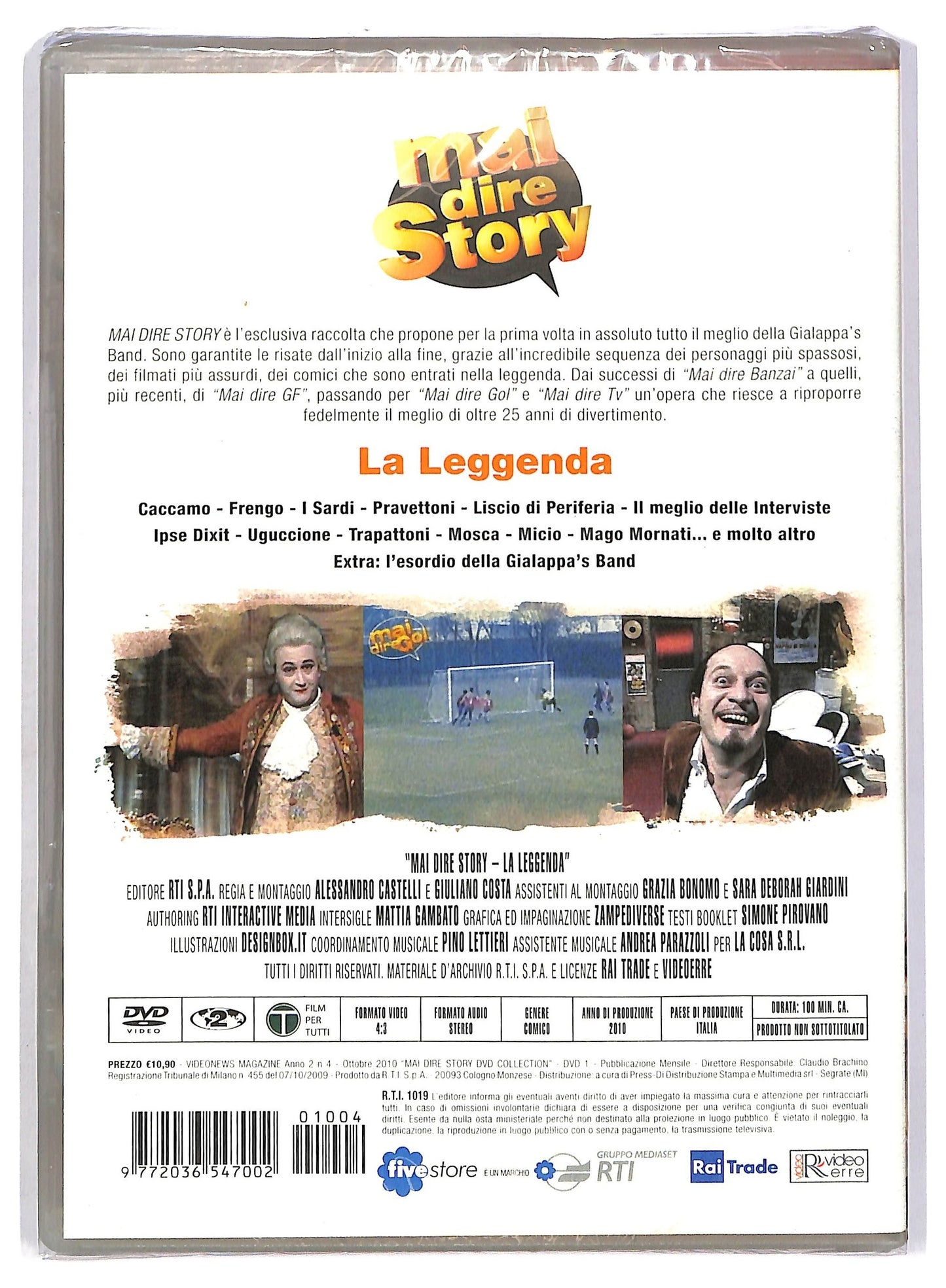 EBOND Mai dire gol - la leggenda EDITORIALE DVD D743025