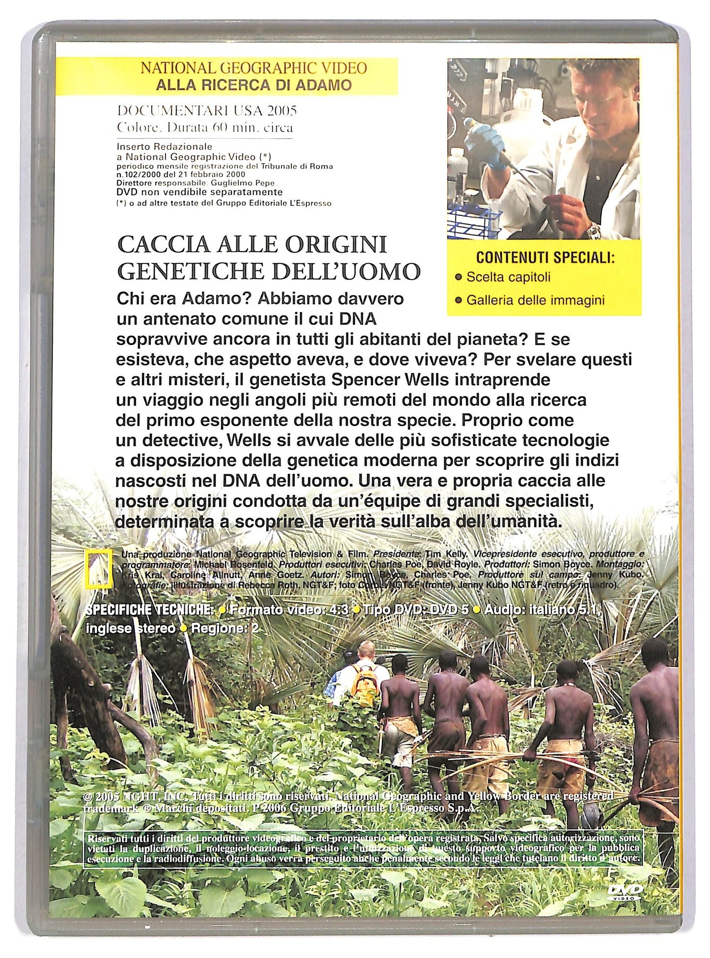 EBOND Alla Ricerca Di Adamo - National Geographic Vol.38 DVD D743040