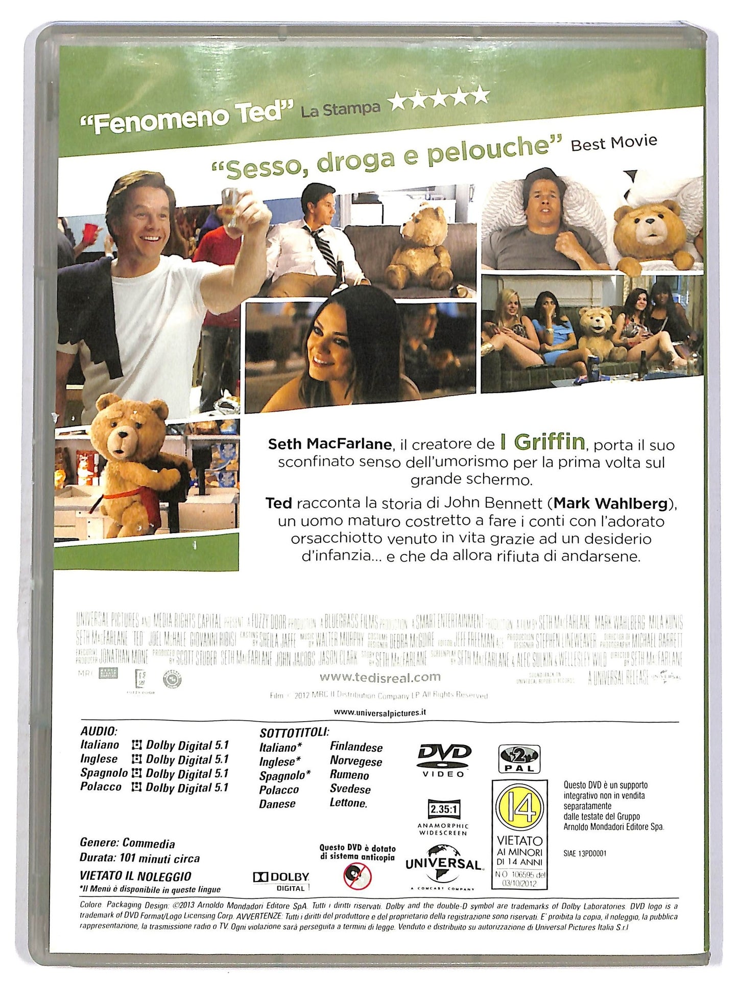 EBOND Ted EDITORIALE DVD D743053