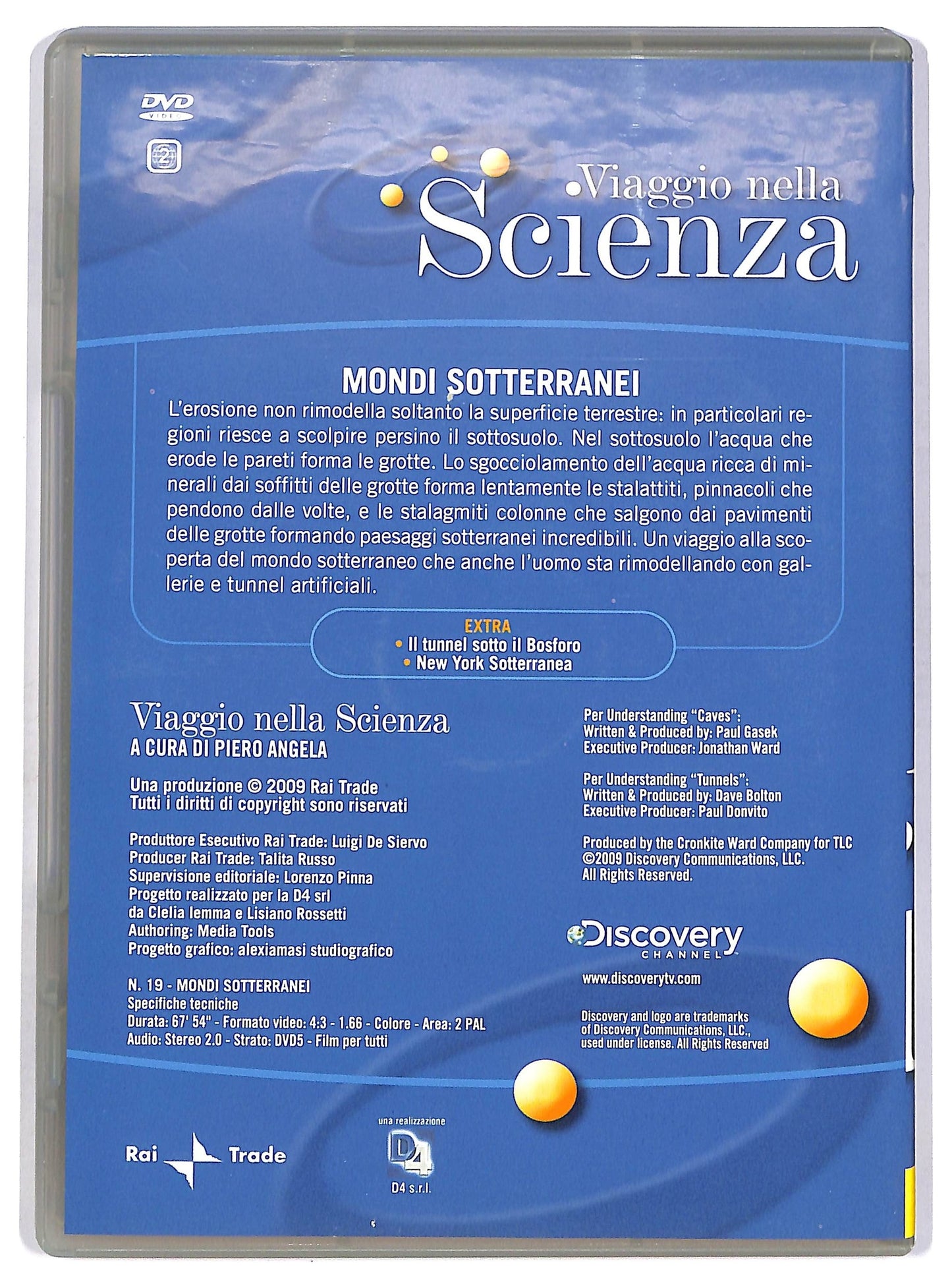 EBOND Viaggio nella scienza 19 - mondi sotteranei EDITORIALE DVD D743062