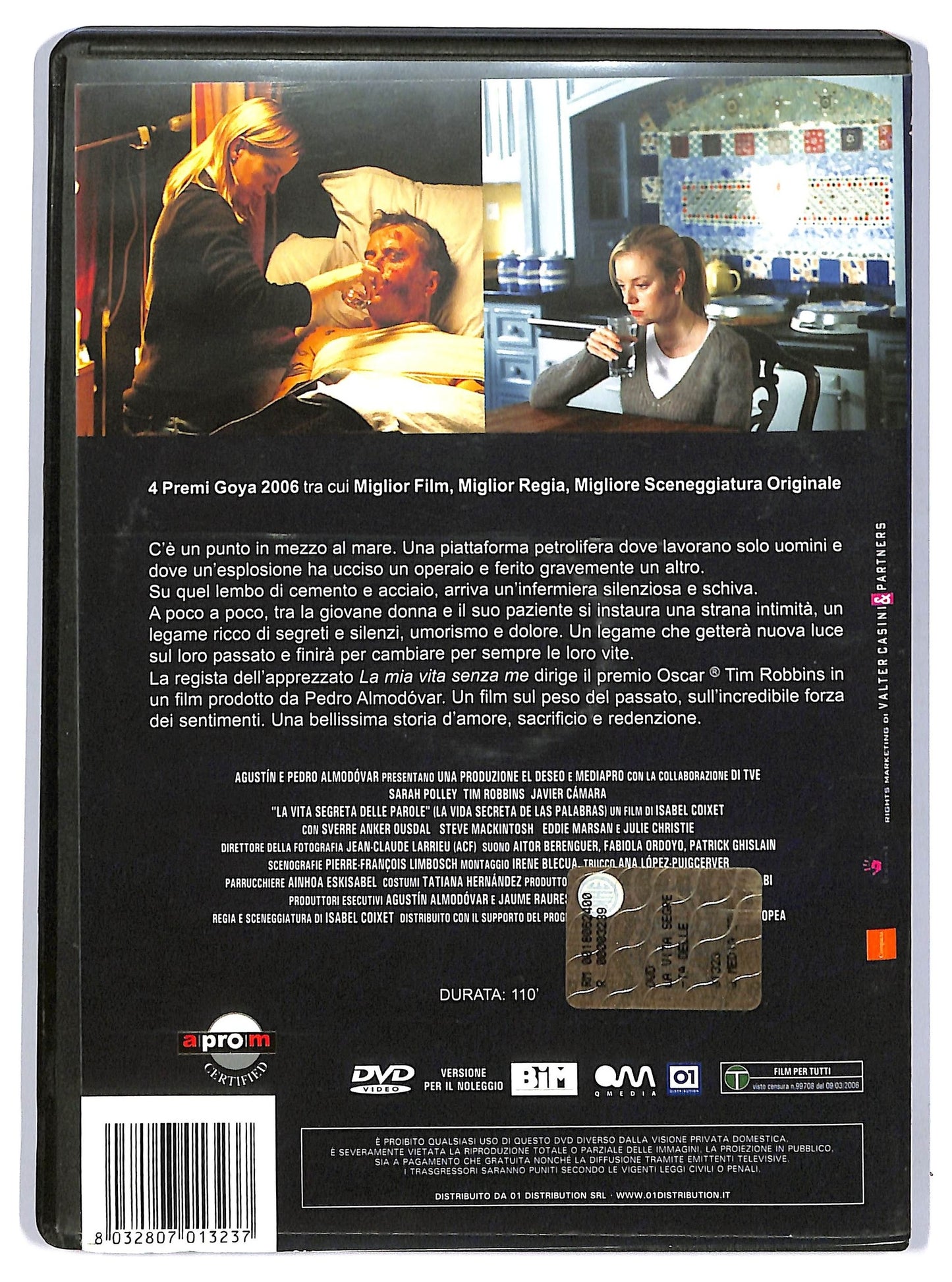 EBOND La vita segreta delle parole DVD NOLEGGIO D743136