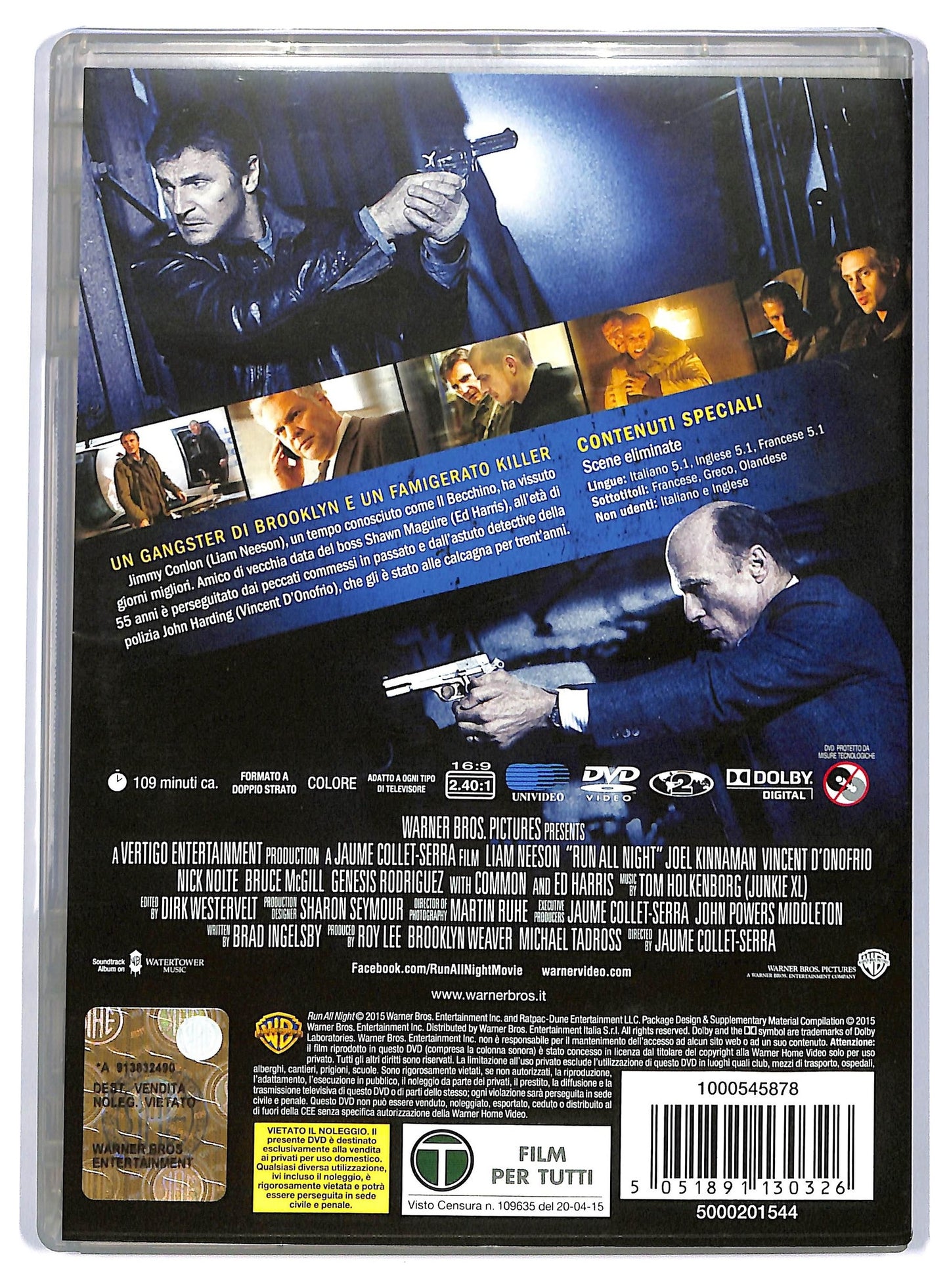 EBOND Run all night Una notte per sopravvivere DVD D743141