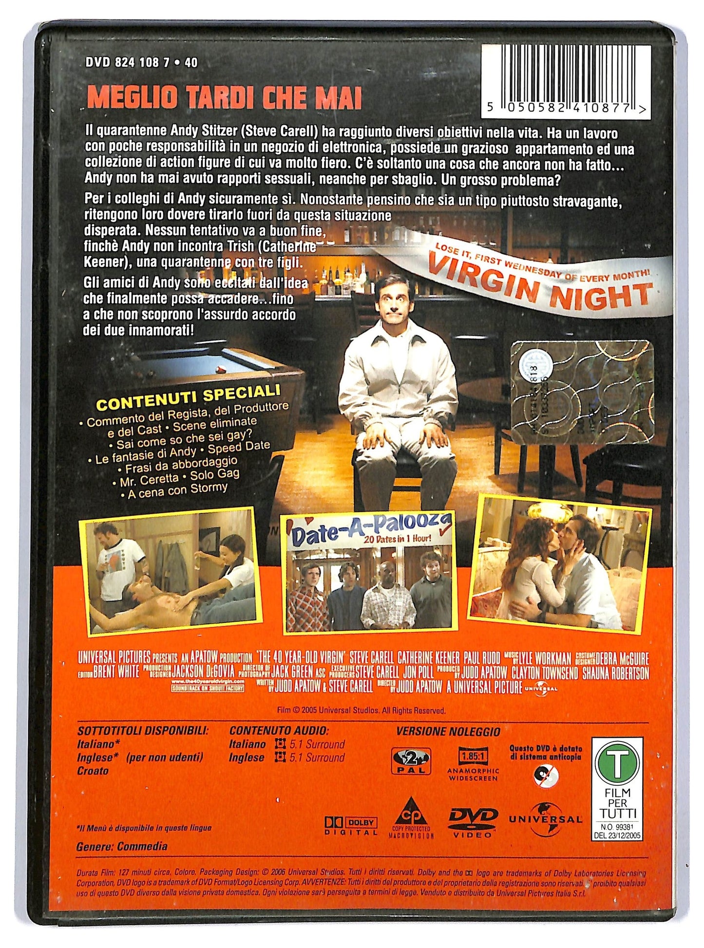 EBOND 40 anni vergine Noleggio DVD D743146