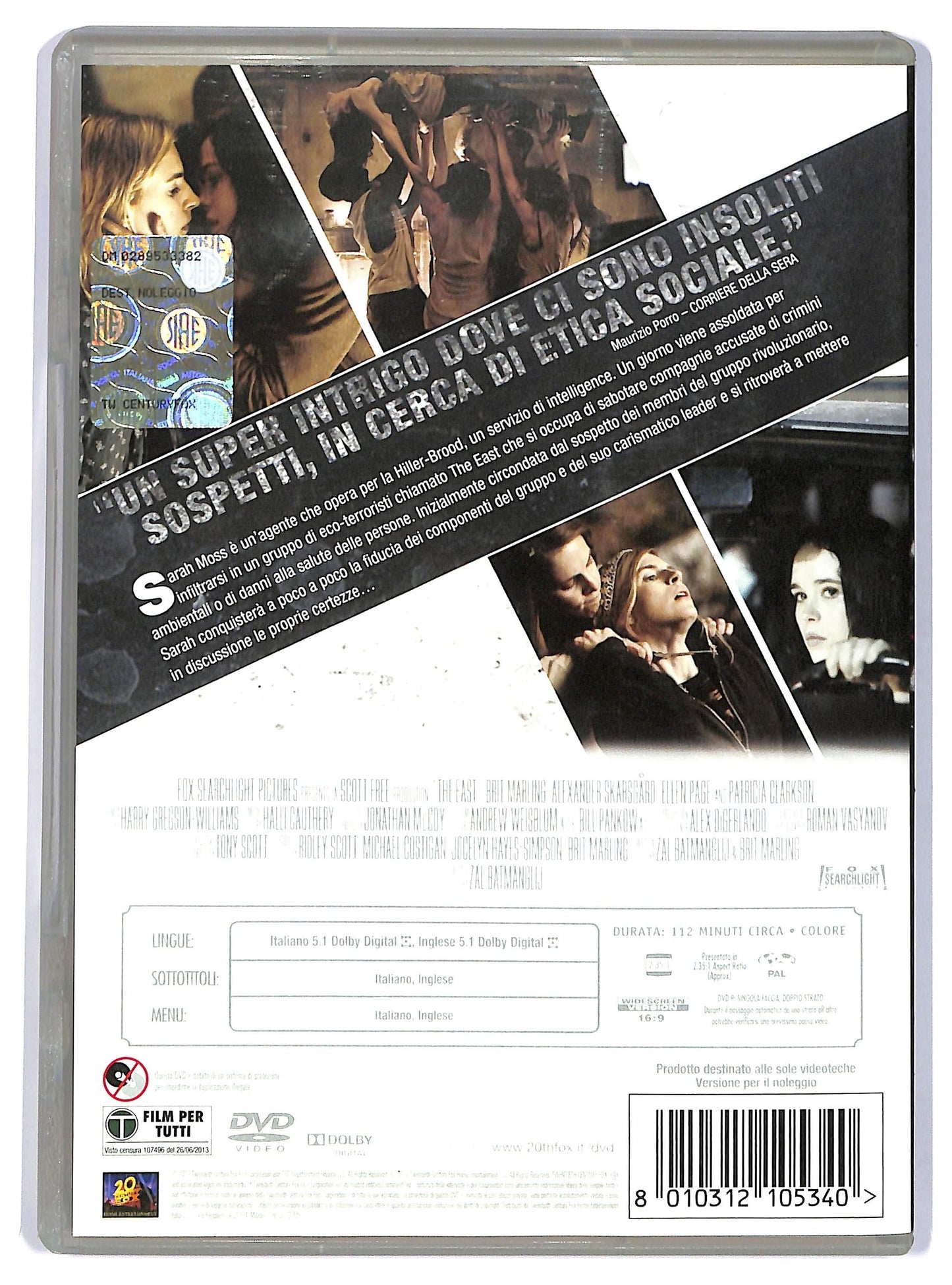 EBOND The east NOLEGGIO DVD D743147