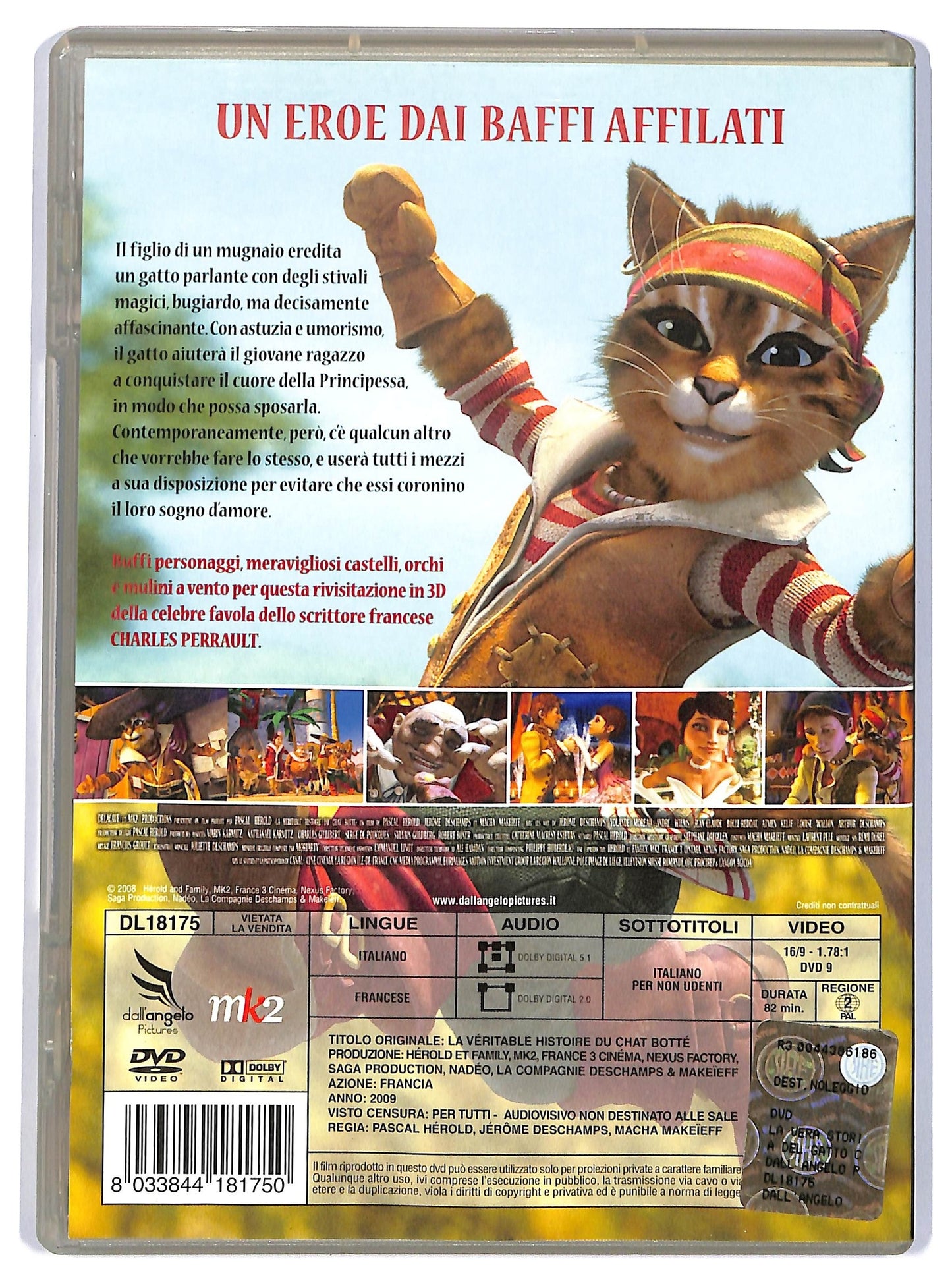 EBOND La vera storia del gatto con gli stivali DVD NOLEGGIO D743159