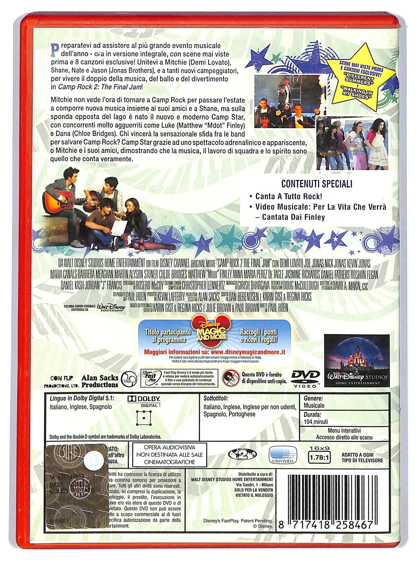 EBOND Camp rock 2 - The final jam DVD NOLEGGIO D743239