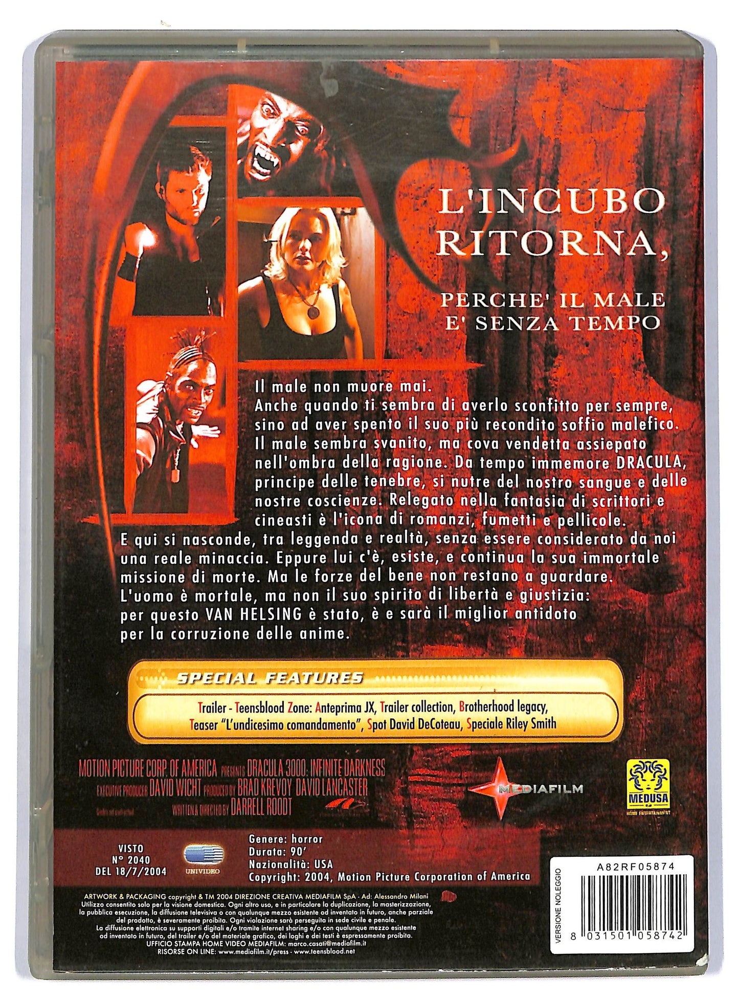 EBOND Van Helsing - Dracula's Revenge DVD D743254