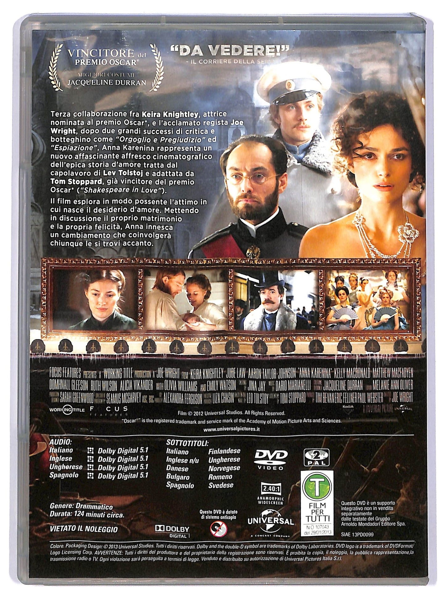 EBOND Anna Karenina EDITORIALE DVD D743324