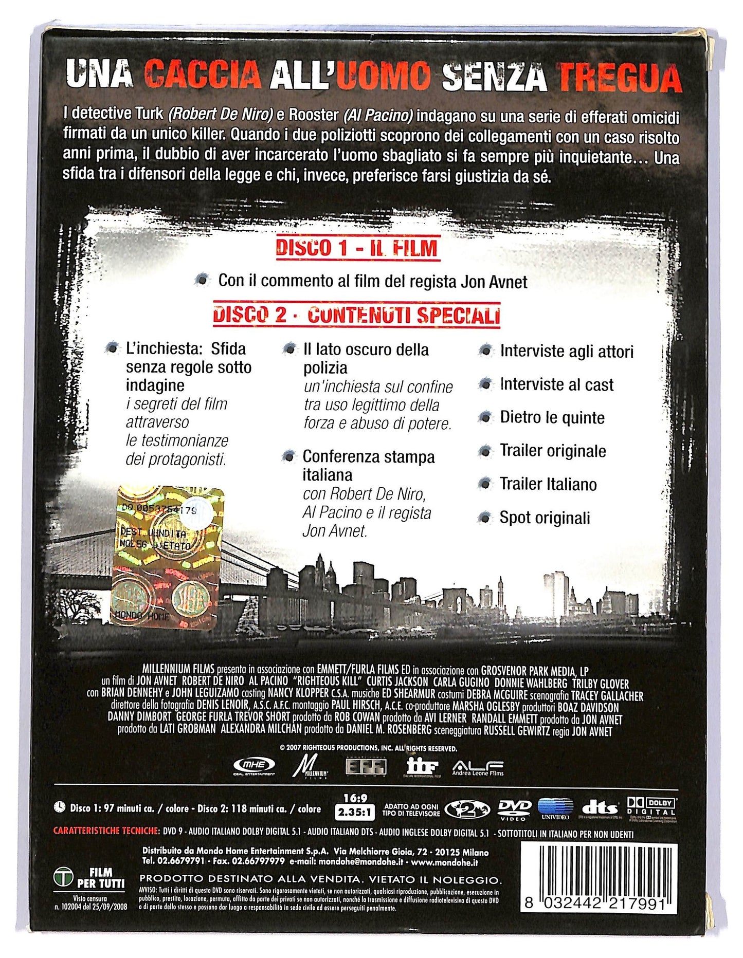 EBOND sfida senza regole SPECIAL EDITION DVD D743336