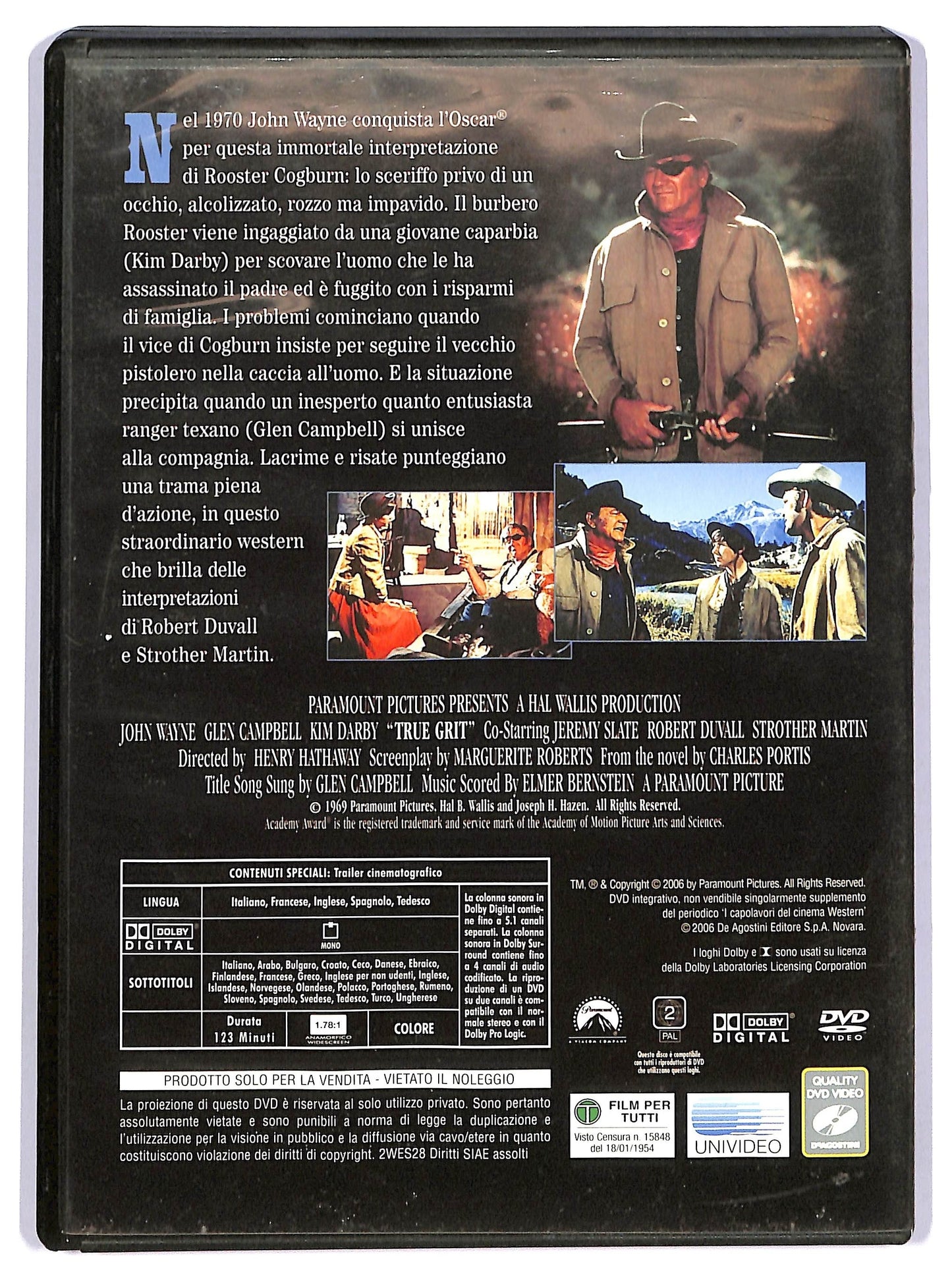 EBOND I Capolavori del Western - Il Grinta EDITORIALE DVD D743432