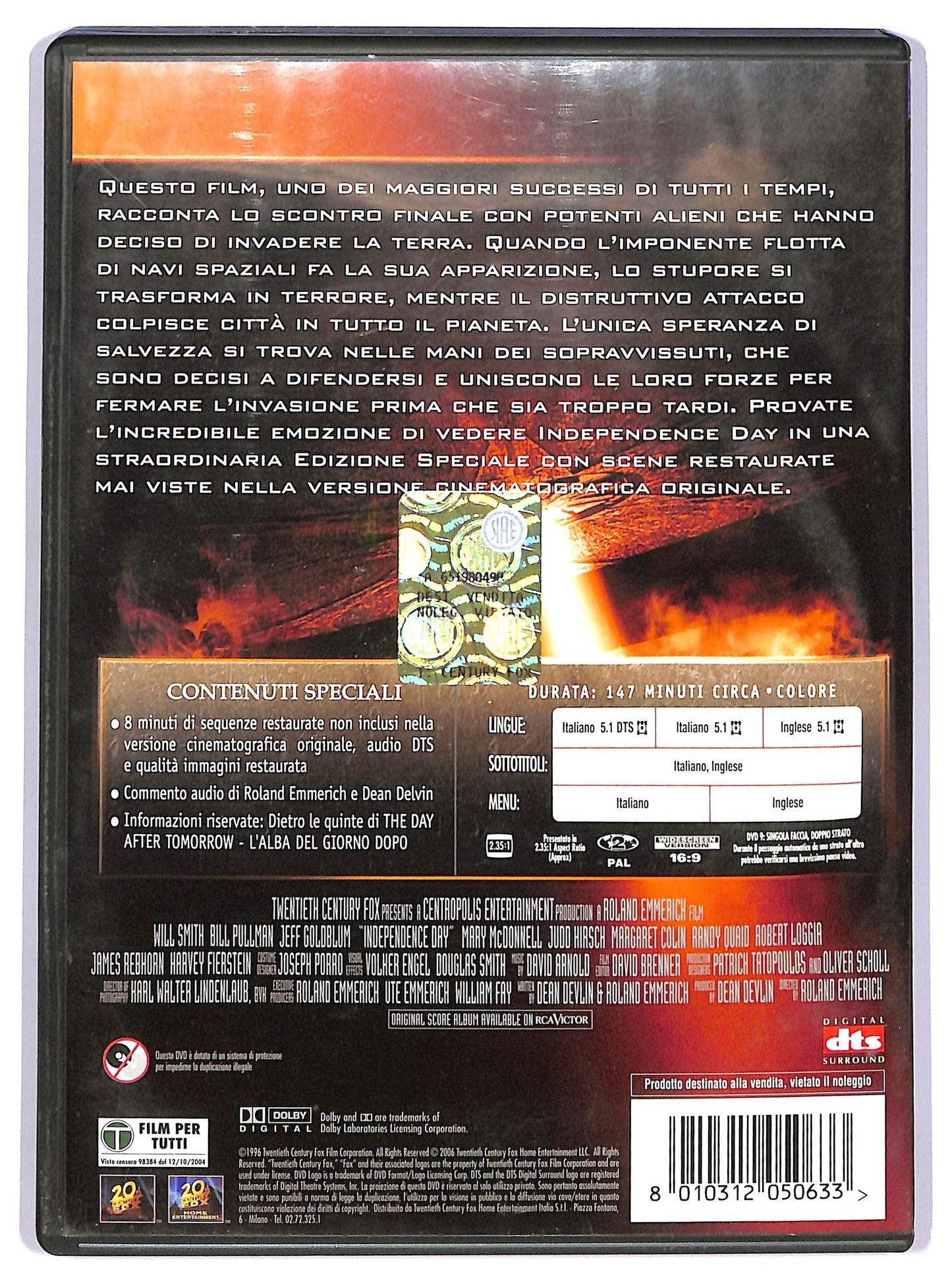 EBOND Independence Day DVD D743447