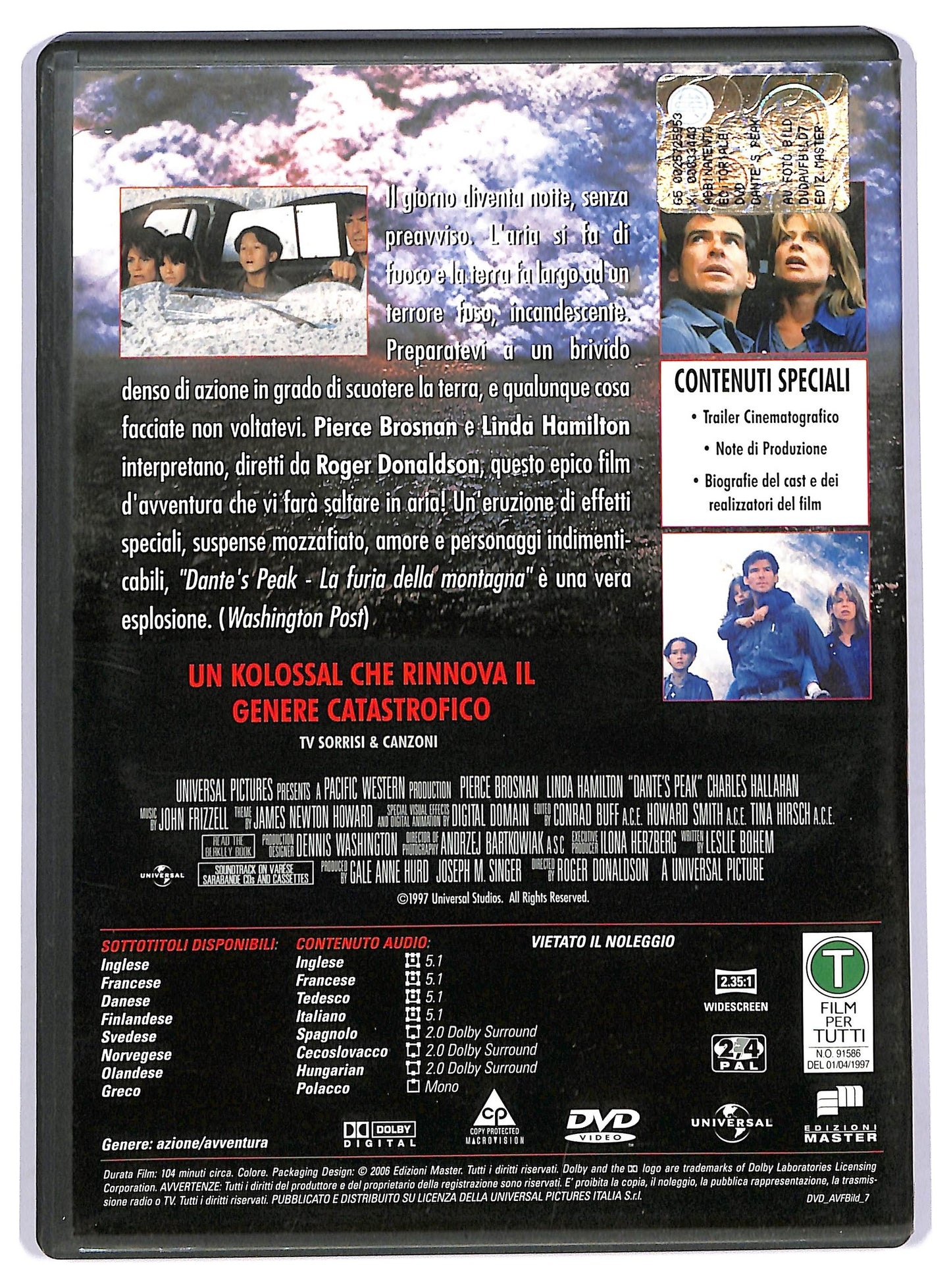 EBOND Dante's Peak - La furia della montagna EDITORIALE DVD D743455