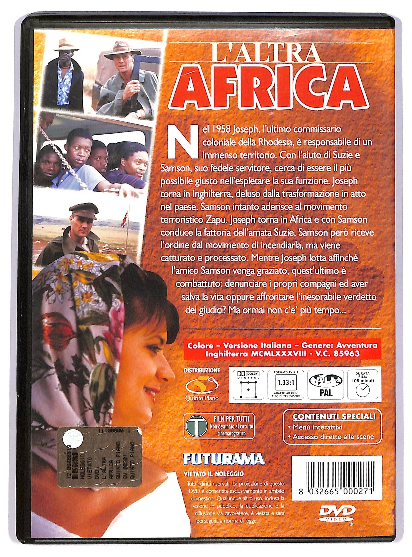 EBOND L' Altra Africa DVD D743531