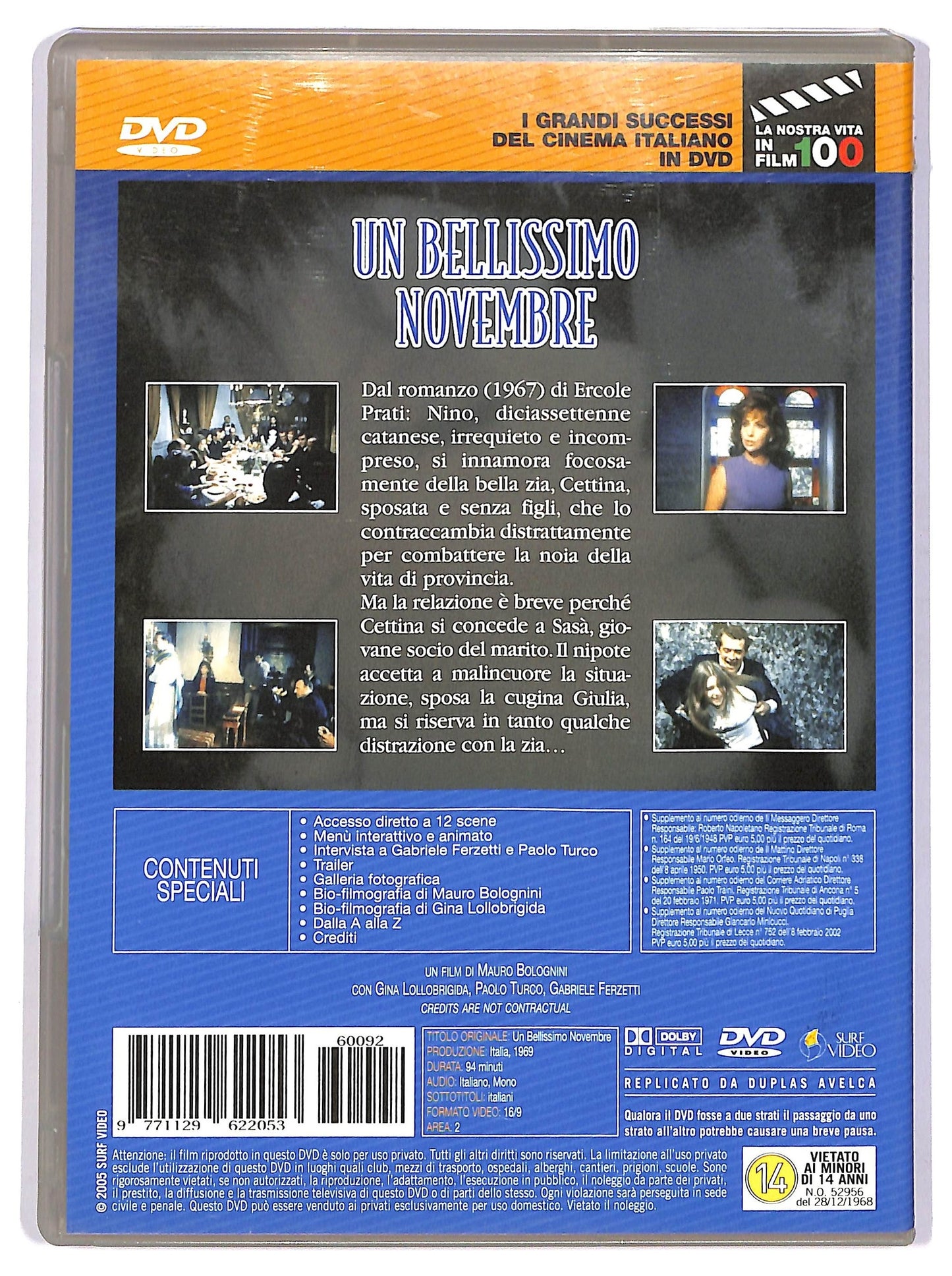 EBOND Un Bellissimo Novembre DVD Editoriale D743535