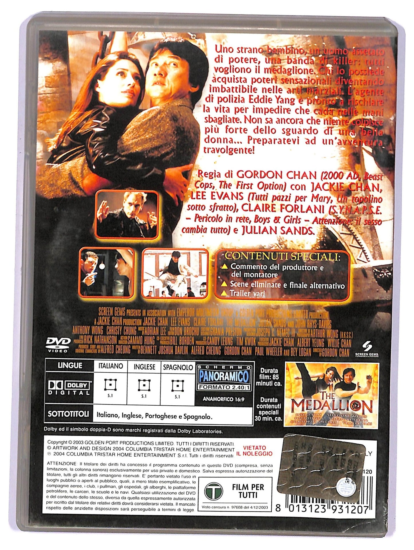 EBOND The medallion DVD D743616