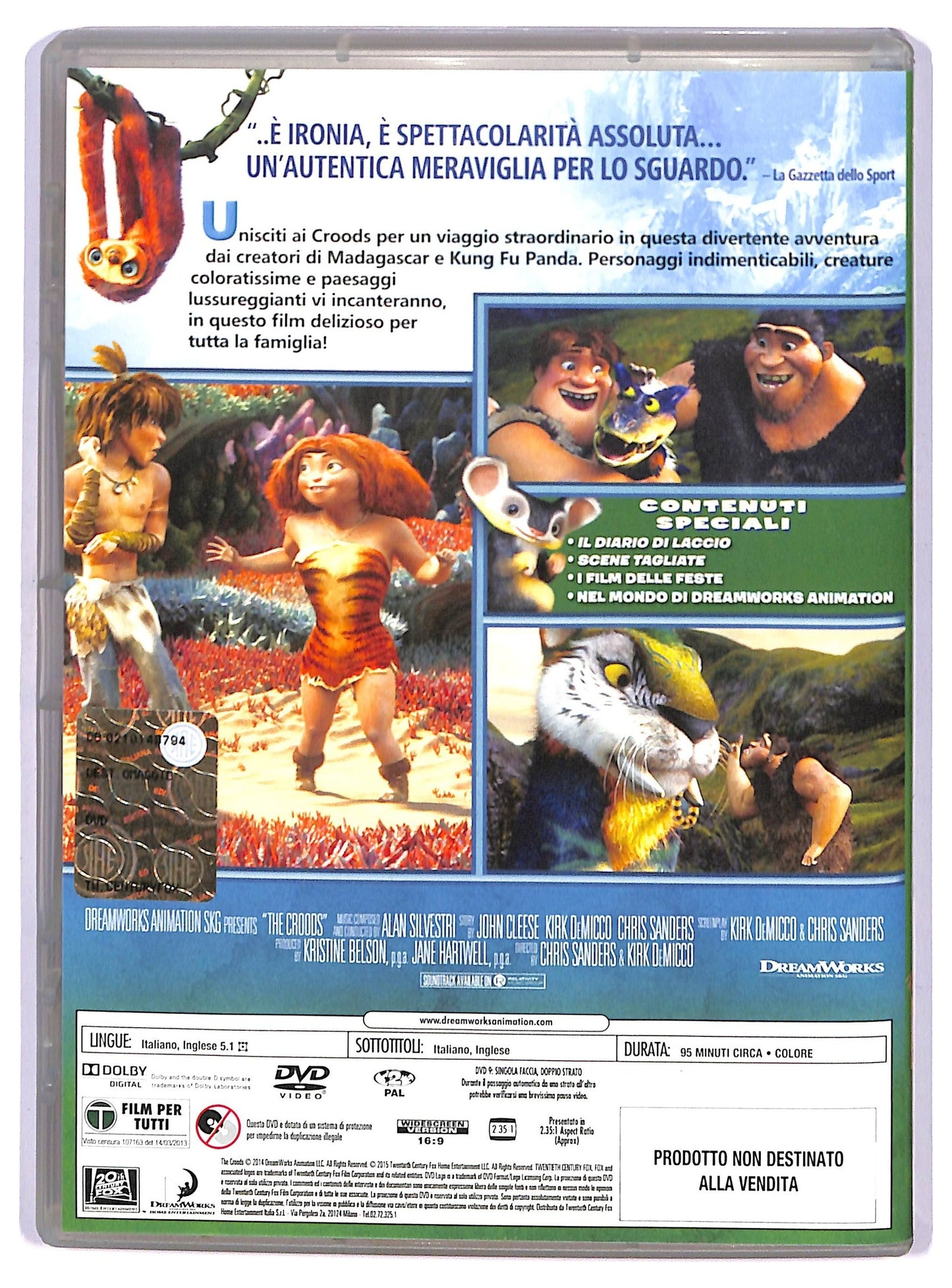 EBOND I Croods EDITORIALE DVD D743710