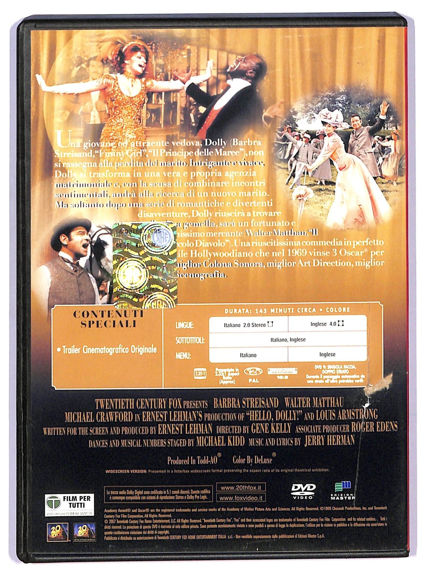 EBOND Hello, Dolly! EDITORIALE DVD D743712