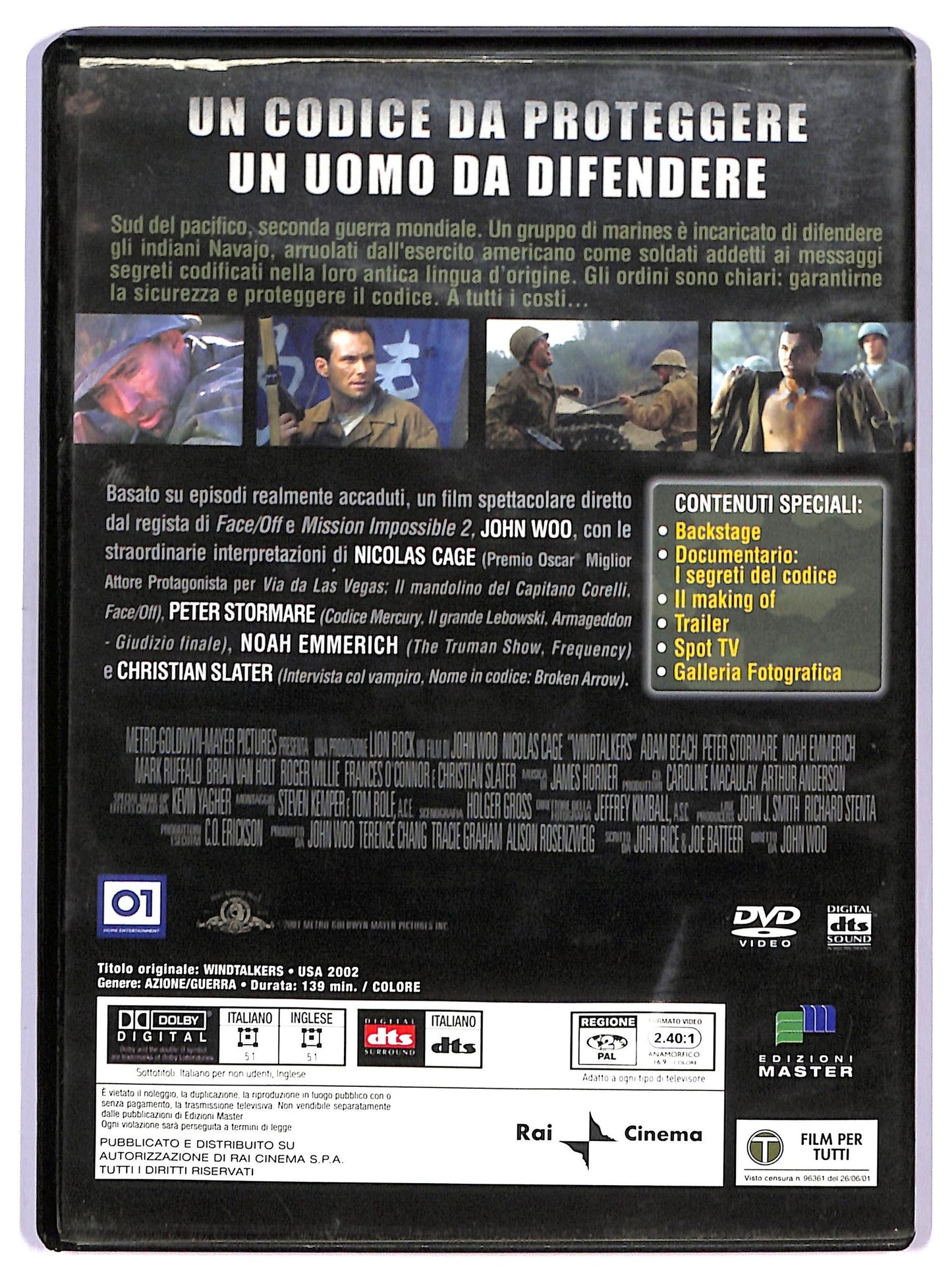 EBOND Windtalkers EDITORIALE DVD D743731