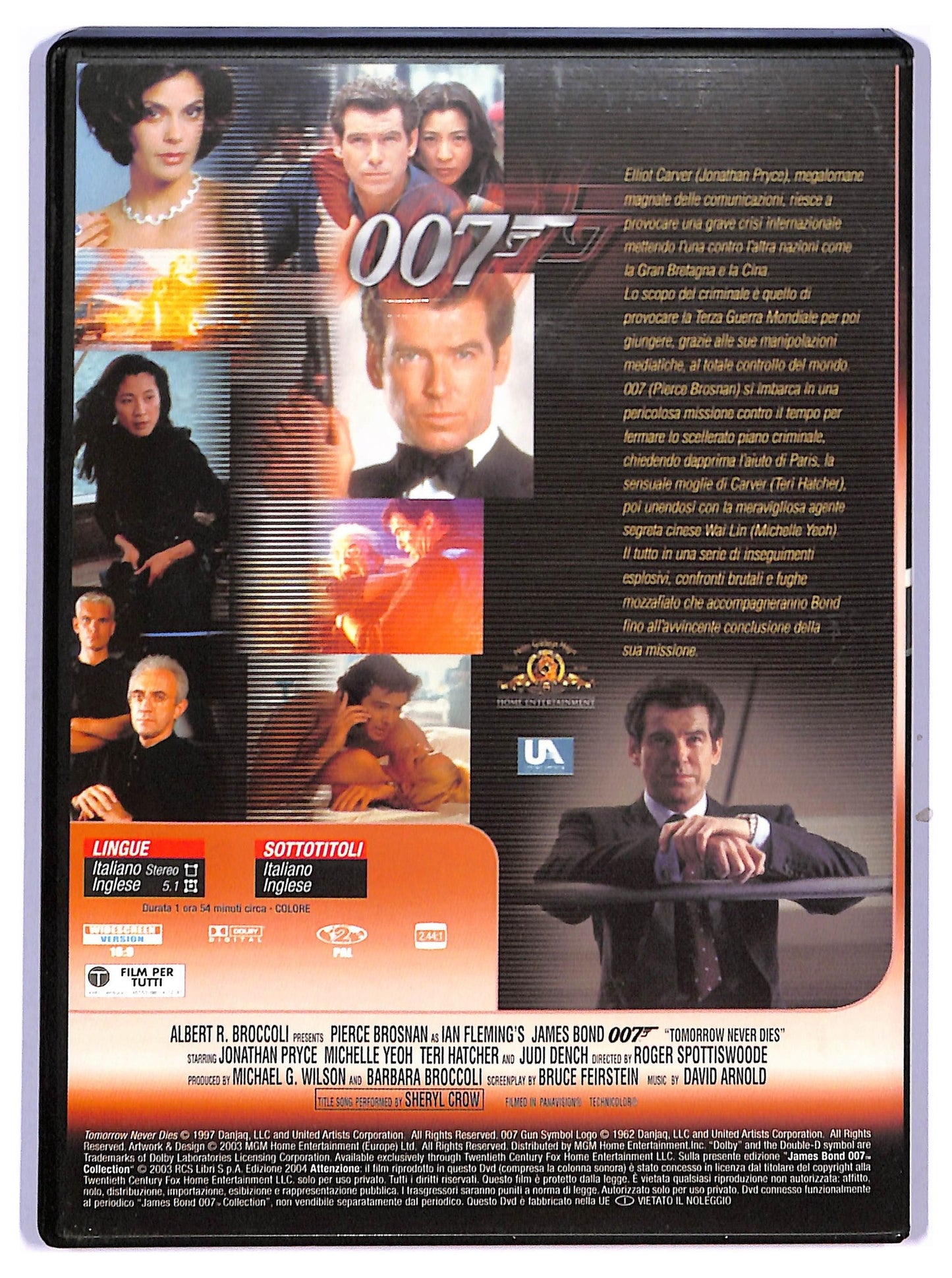 EBOND 007 Il domani non muore mai EDITORIALE DVD D743807