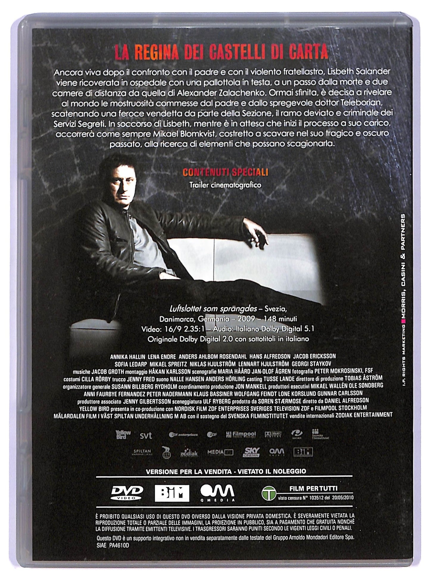 EBOND La regina dei castelli di carta EDITORIALE DVD D743852