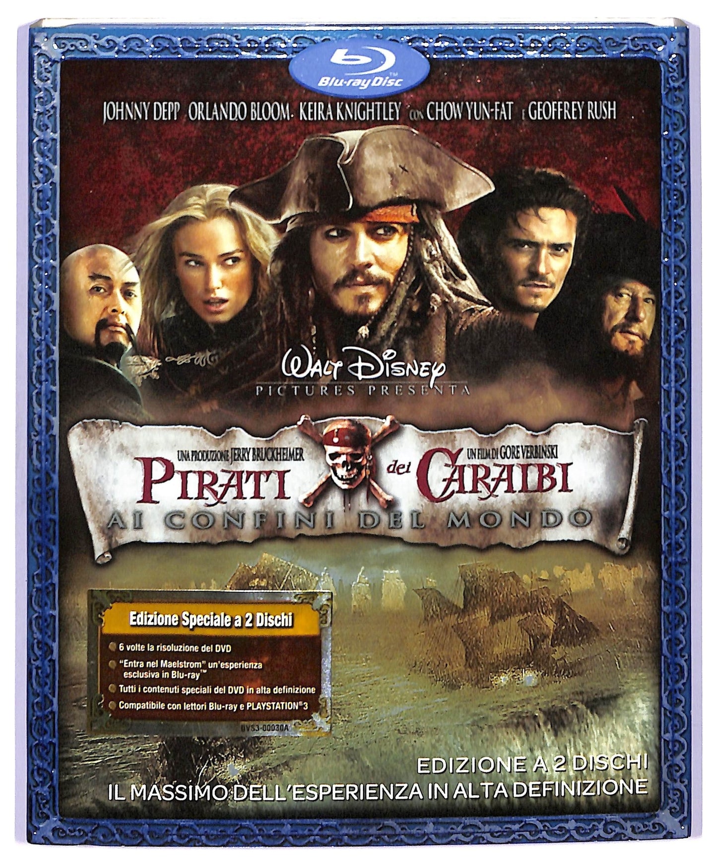 EBOND Pirates Des Caraibes 3 Jusqu'au Bout Du Monde BLURAY Fr Ed. BLURAY D744010