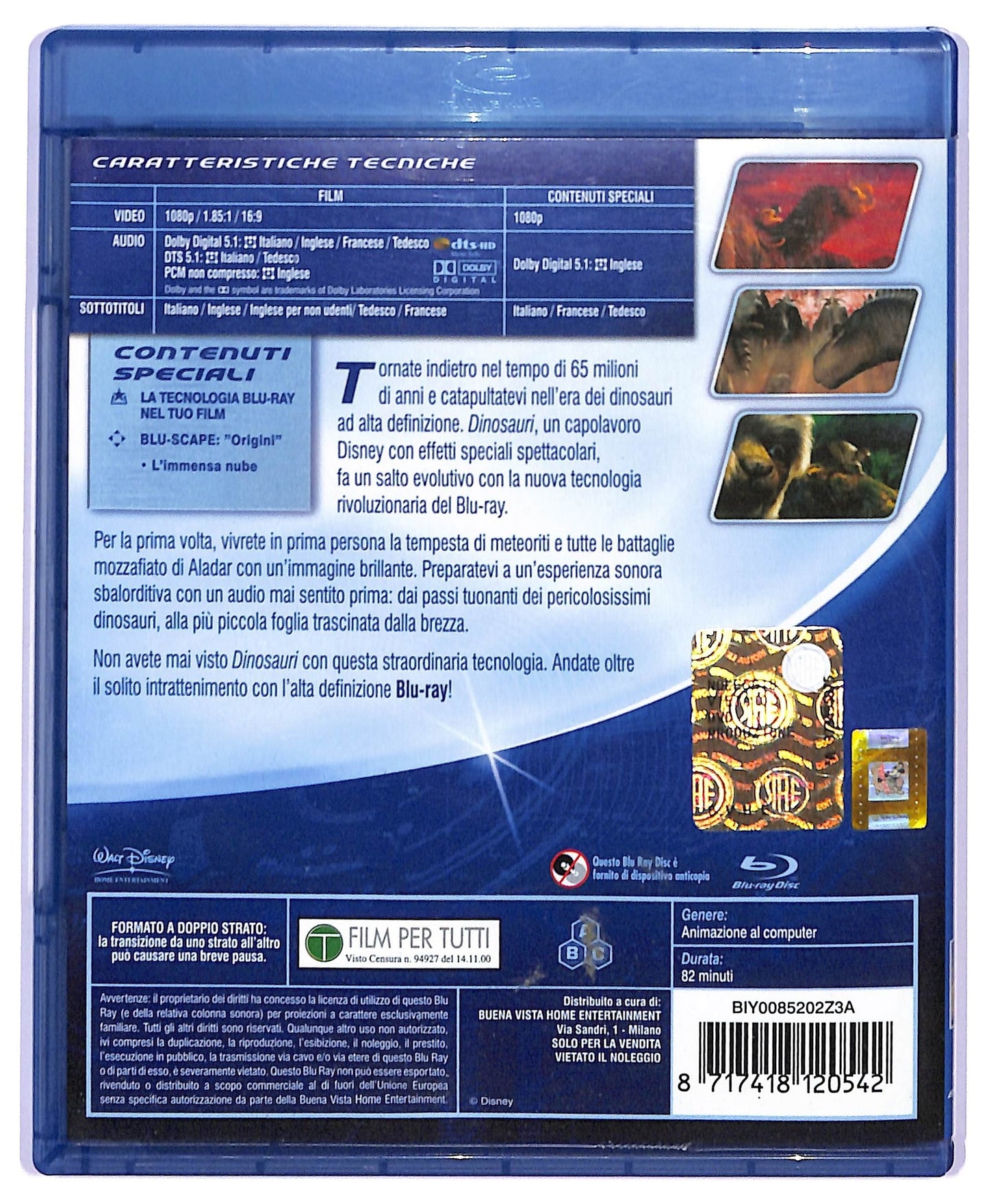 EBOND Dinosauri BLURAY D744062