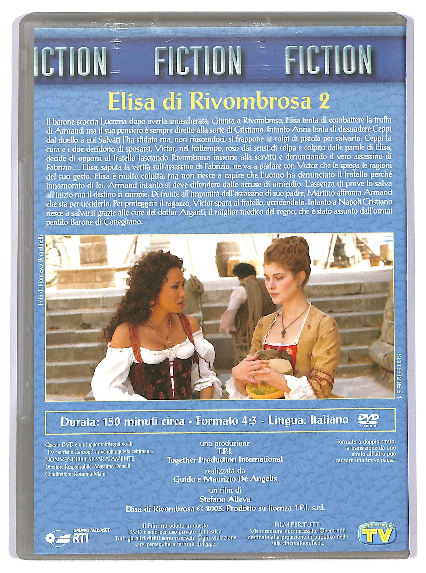 EBOND Elisa Di Rivombrosa parte seconda disco 8 EDITORIALE DVD D744544