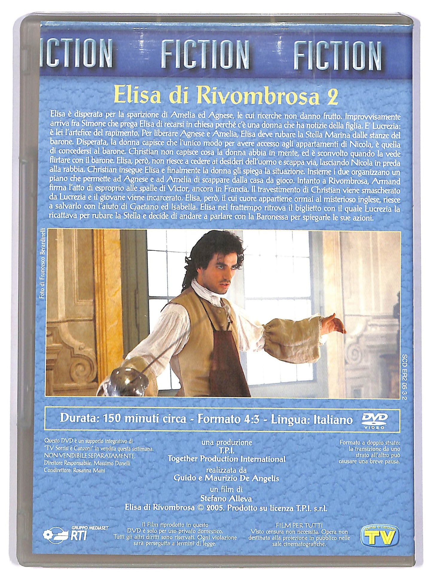 EBOND Elisa Di Rivombrosa Parte seconda disco 5 DVD EDITORIALE D744545