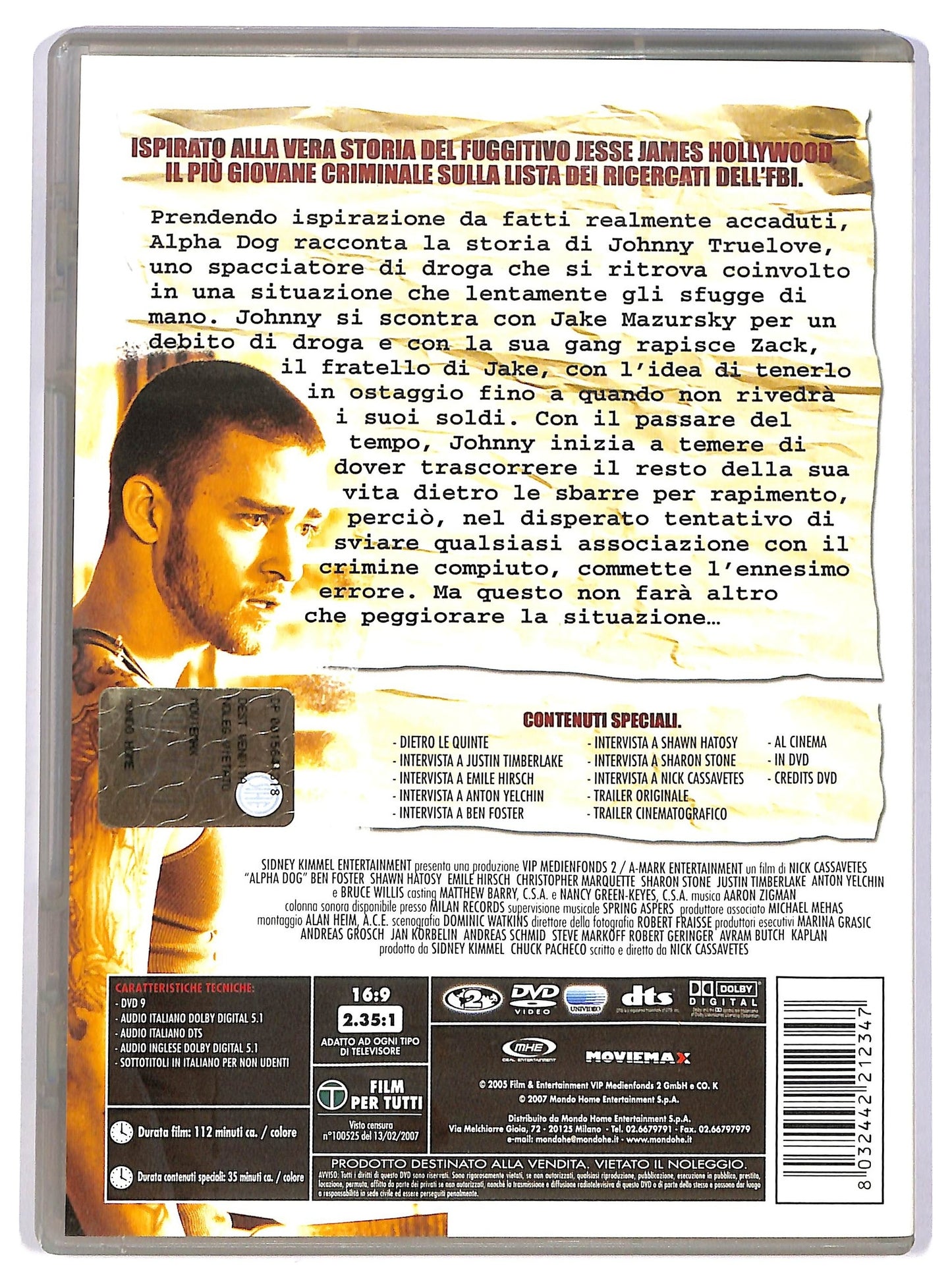 EBOND Alpha Dog DVD D744560