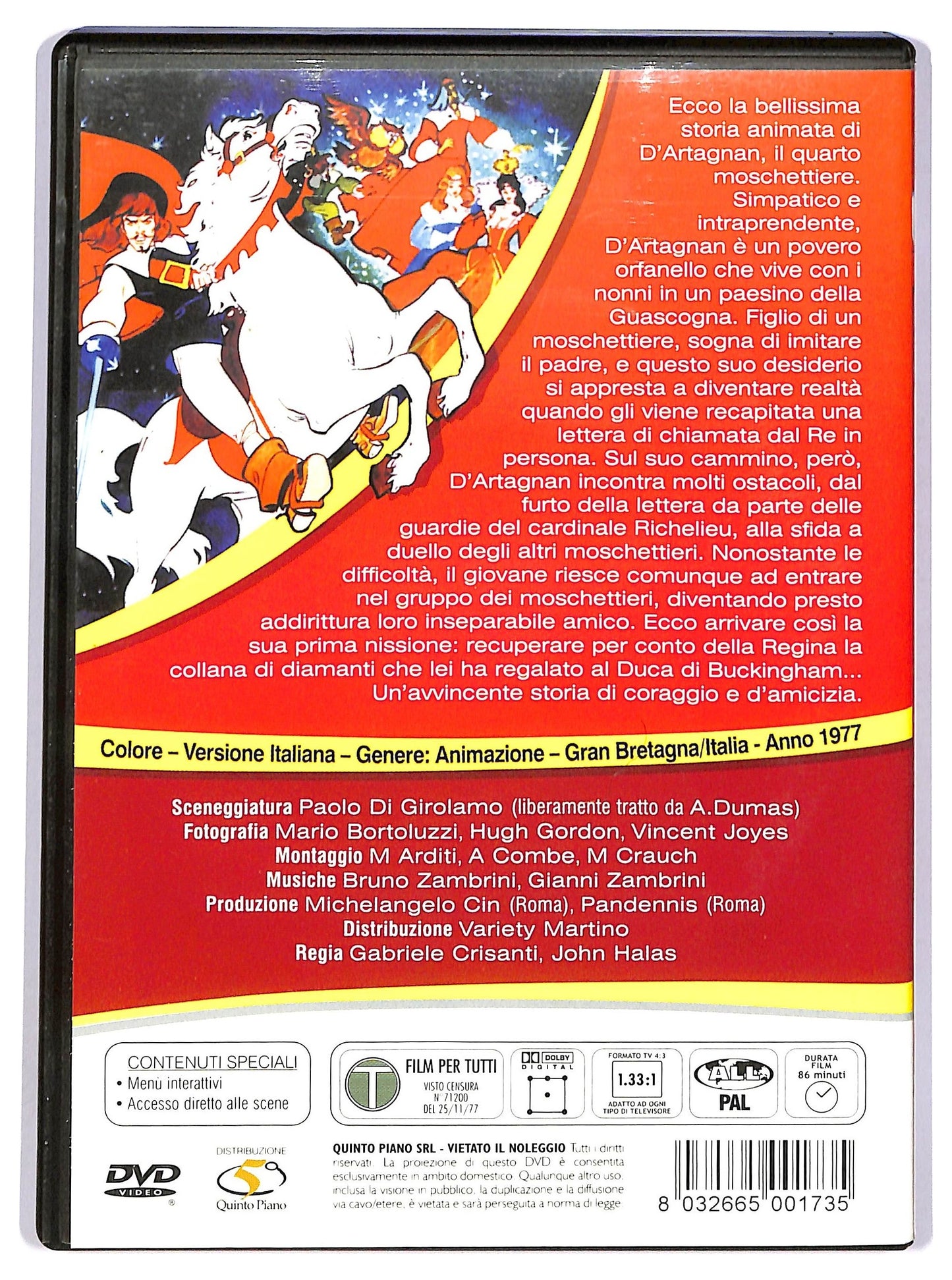 EBOND Viva d'artagnan DVD D744568
