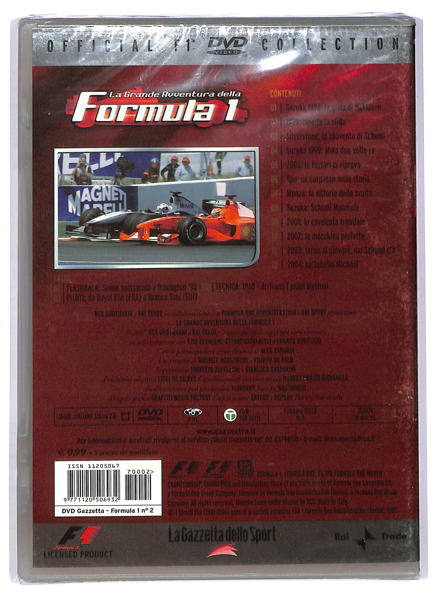 EBOND Formula 1998 - 2005 DVD EDITORIALE D744602
