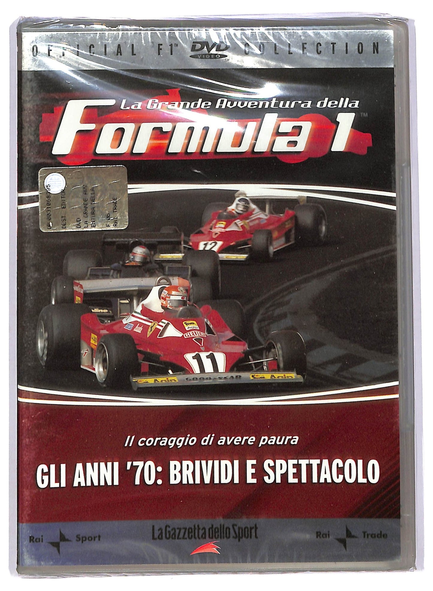 EBOND Formula 1 - Il coraggio di avere paura Gli anni 70 Brividi e spettacolo EDITORIALE DVD D744606