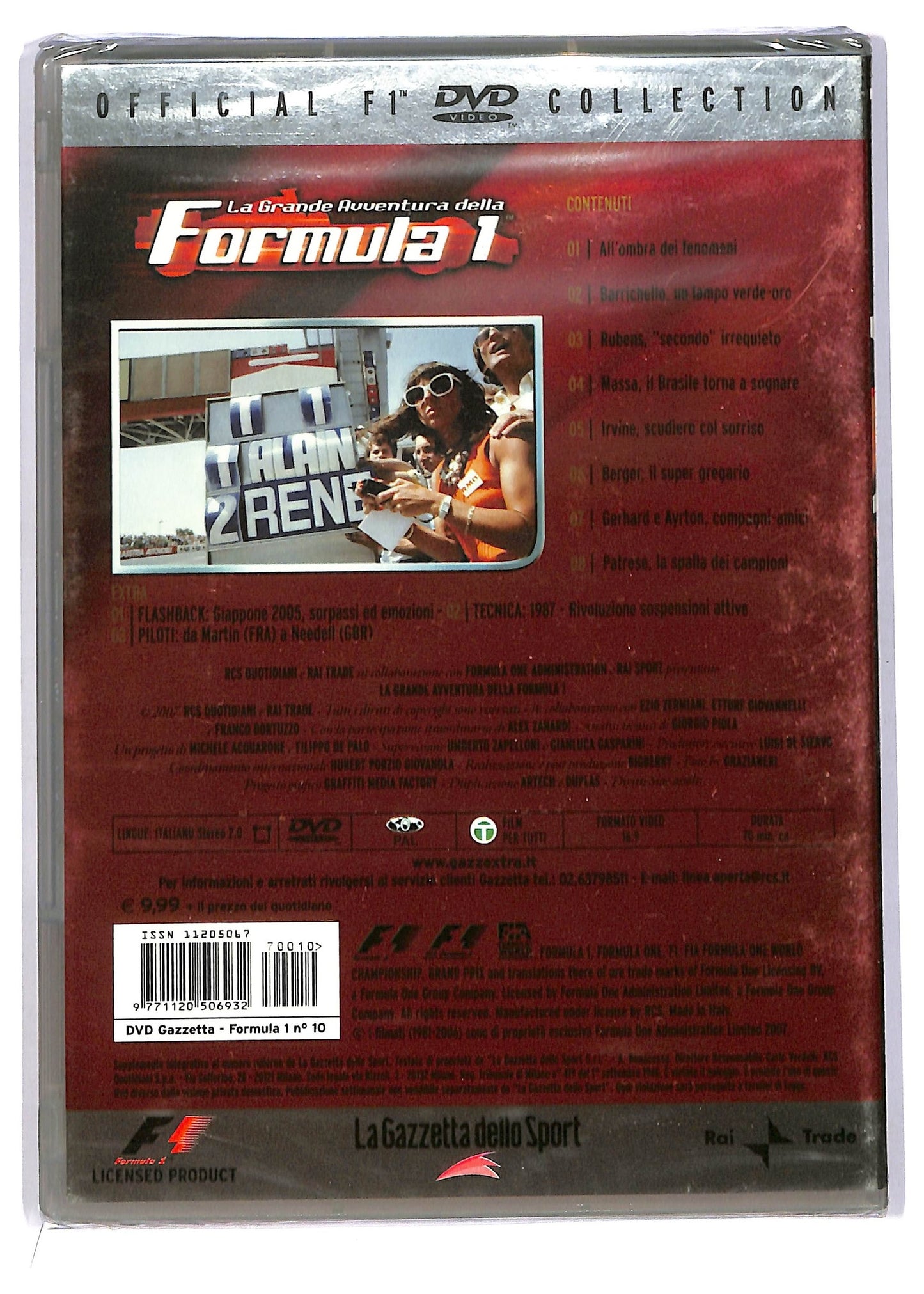 EBOND La forza dei gregari formula 1 EDITORIALE DVD D744610