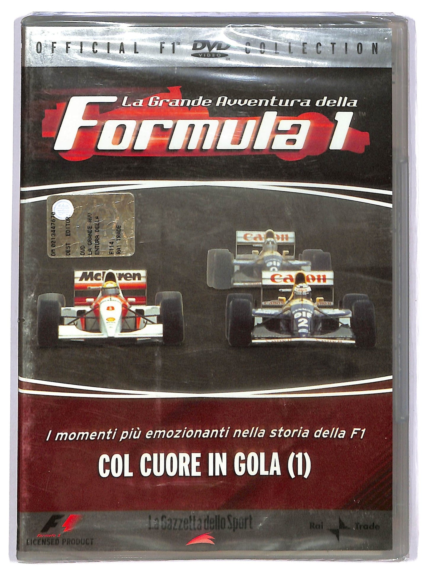 EBOND Formula 1 - col cuore in gola EDITORIALE DVD D744614