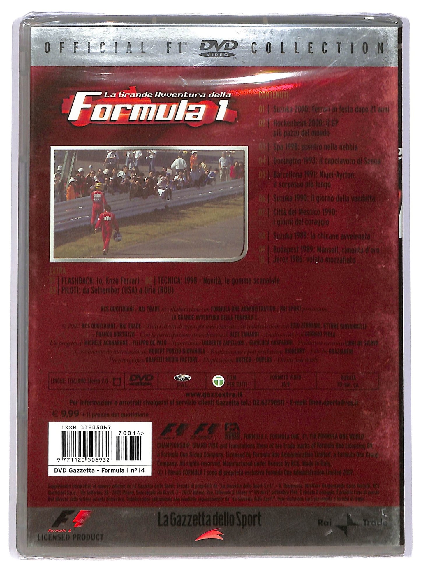 EBOND Formula 1 - col cuore in gola EDITORIALE DVD D744614