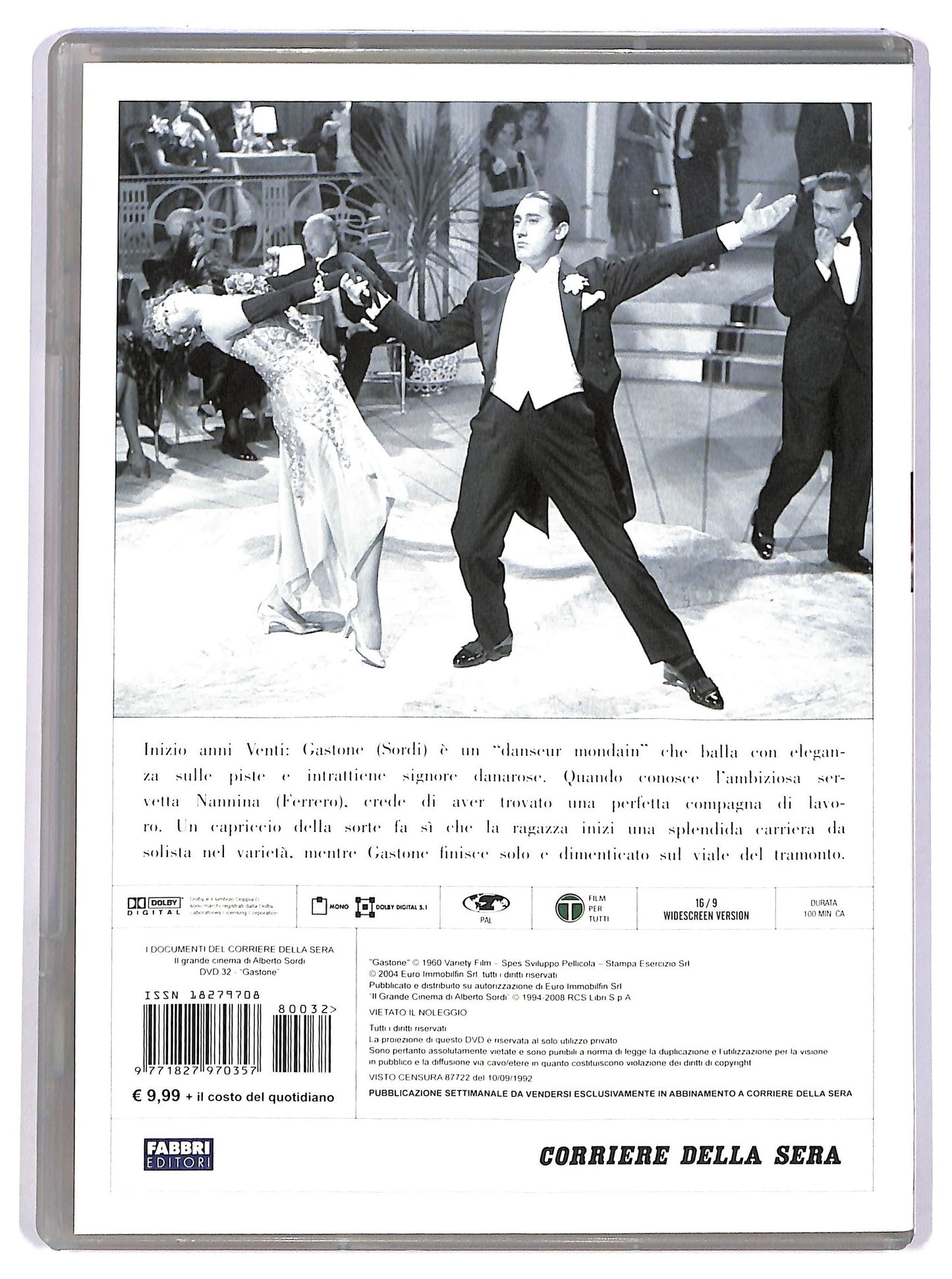 EBOND Alberto Sordi Vol.32 - Gastone EDITORIALE DVD D744615