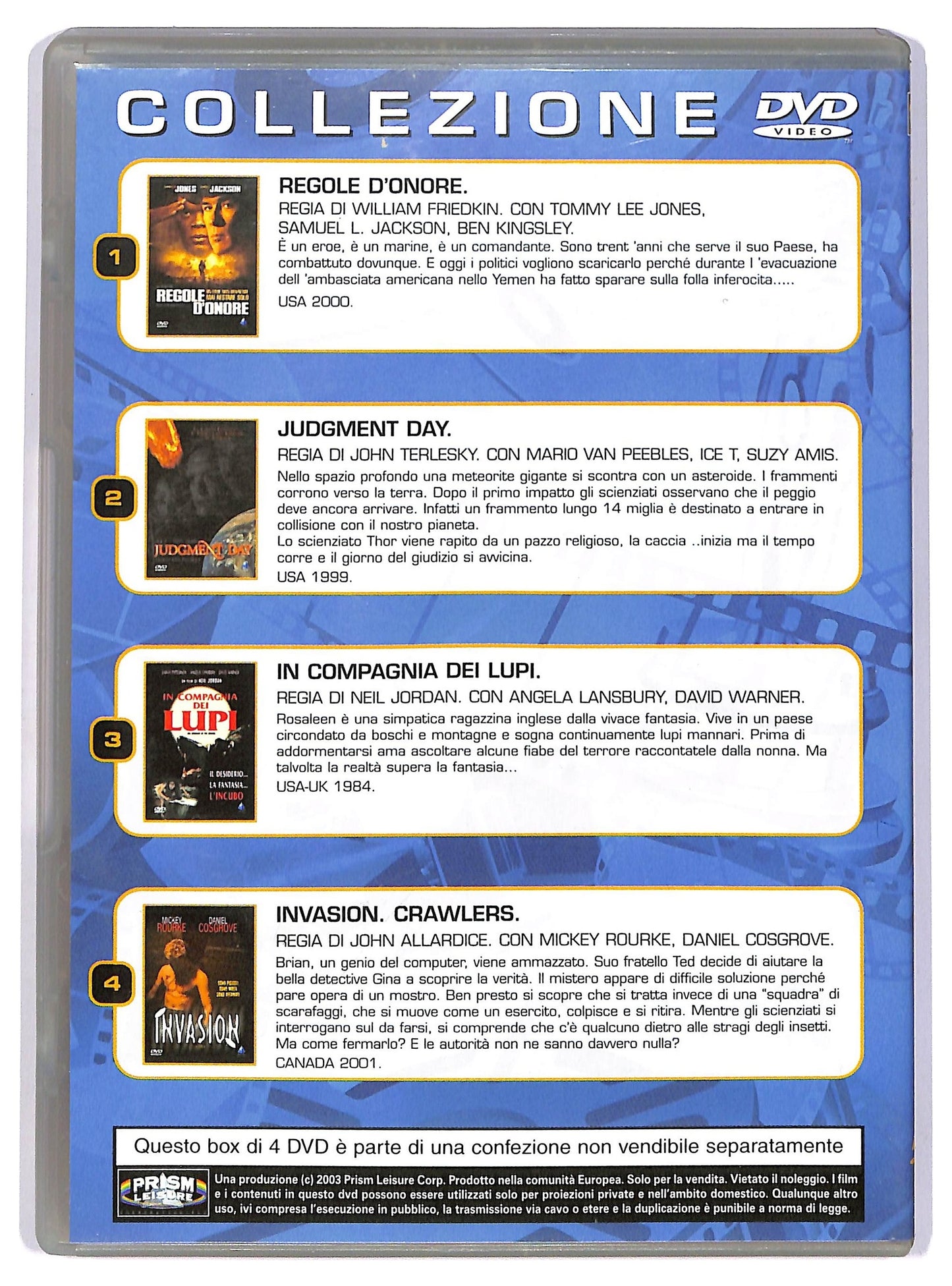 EBOND 4 FILM IN DUE DVD EDITORIALE DVD D744616
