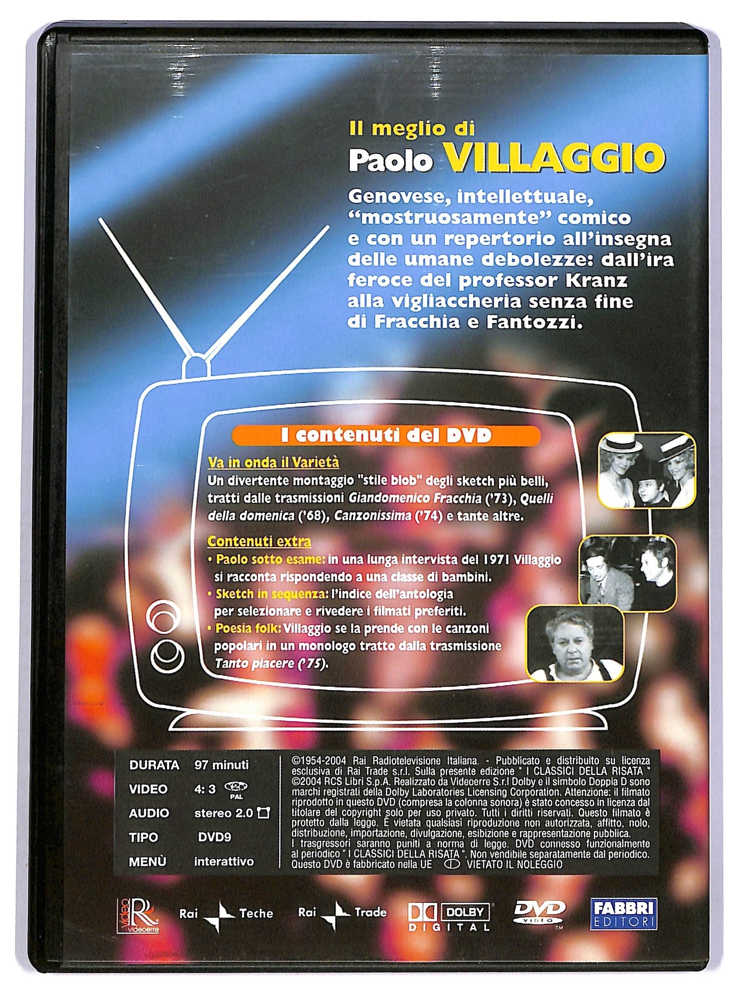 EBOND Il meglio di Paolo Villaggio EDITORIALE DVD D744636