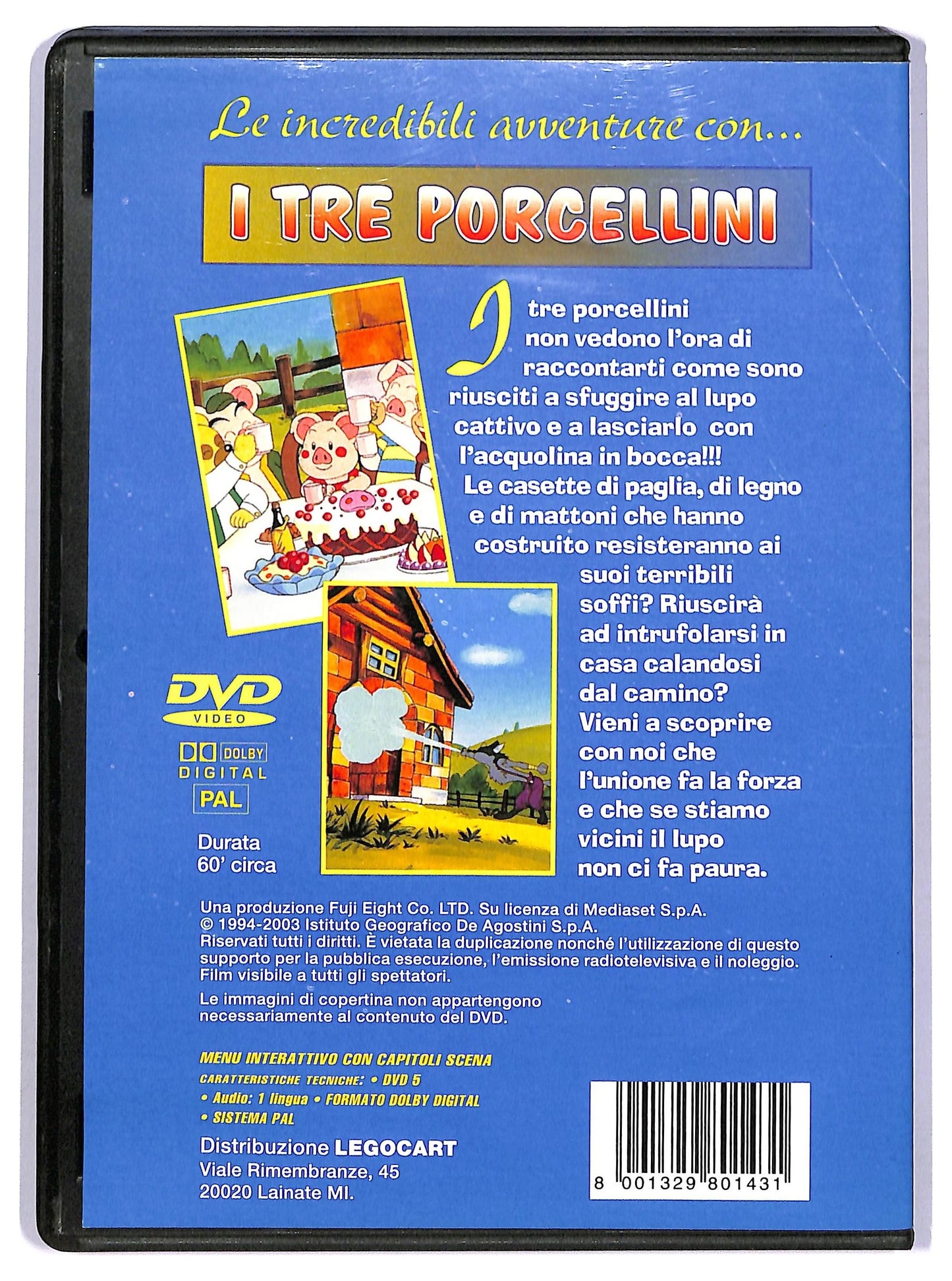 EBOND I tre porcellini DVD D744659