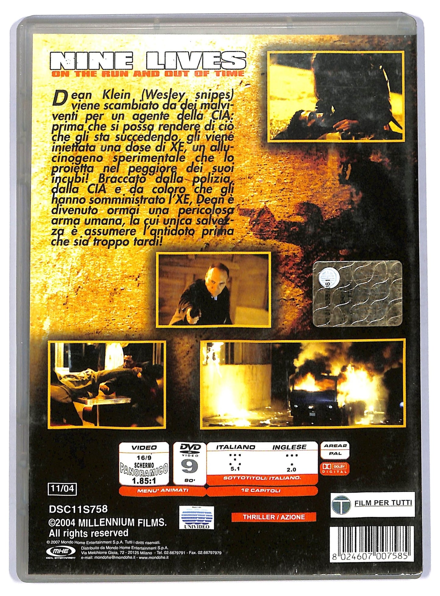 EBOND Nine Lives - On the Run and Out of Time DVD D744717