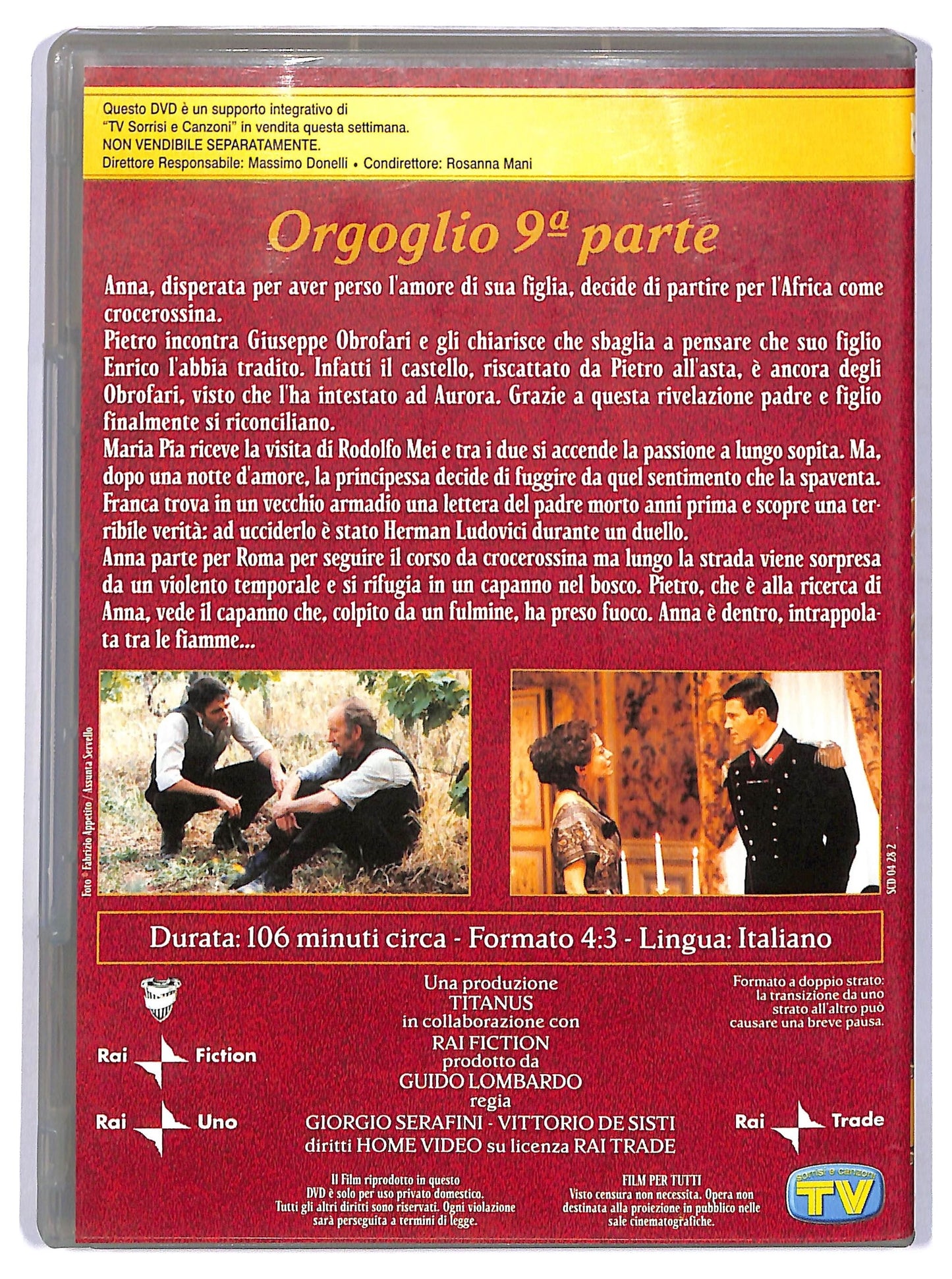EBOND Orgoglio parte 9 DVD EDITORIALE D744812