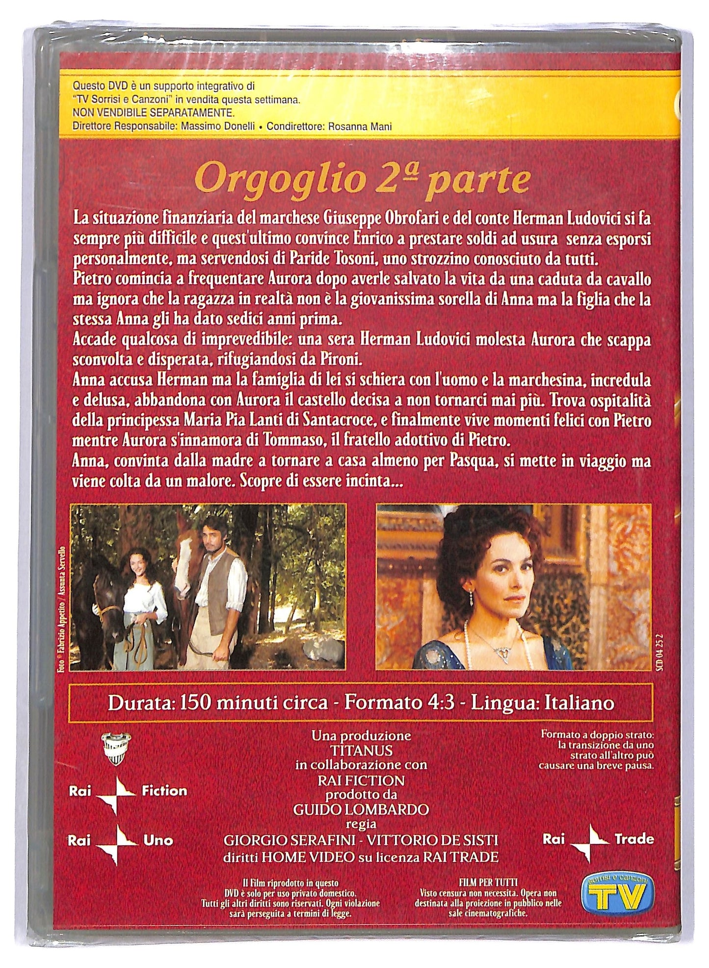 EBOND Orgoglio - seconda parte DVD EDITORIALE D744817