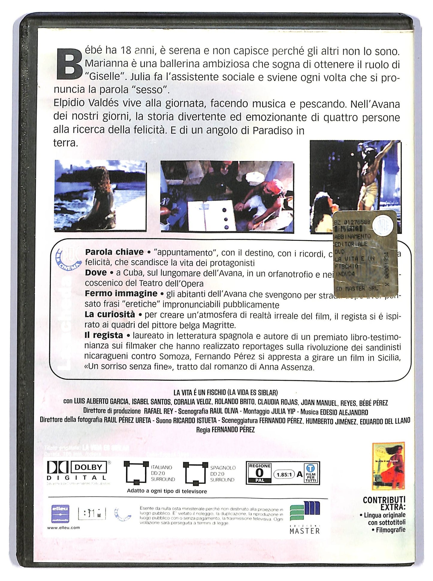 EBOND la vita e un fischio EDITORIALE DVD D744825