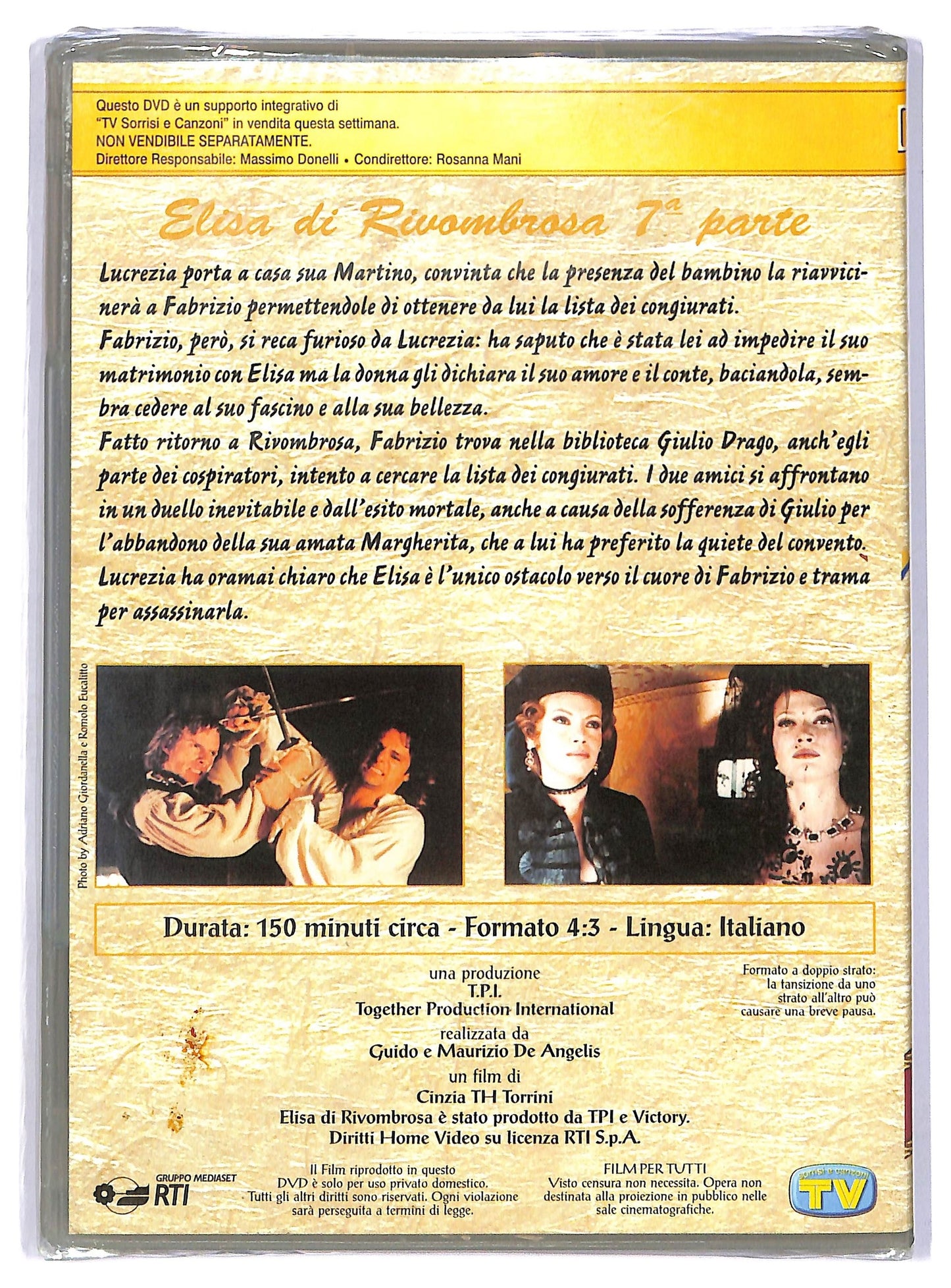 EBOND Elisa di Rivombrosa - Parte 7 DVD EDITORIALE D744838