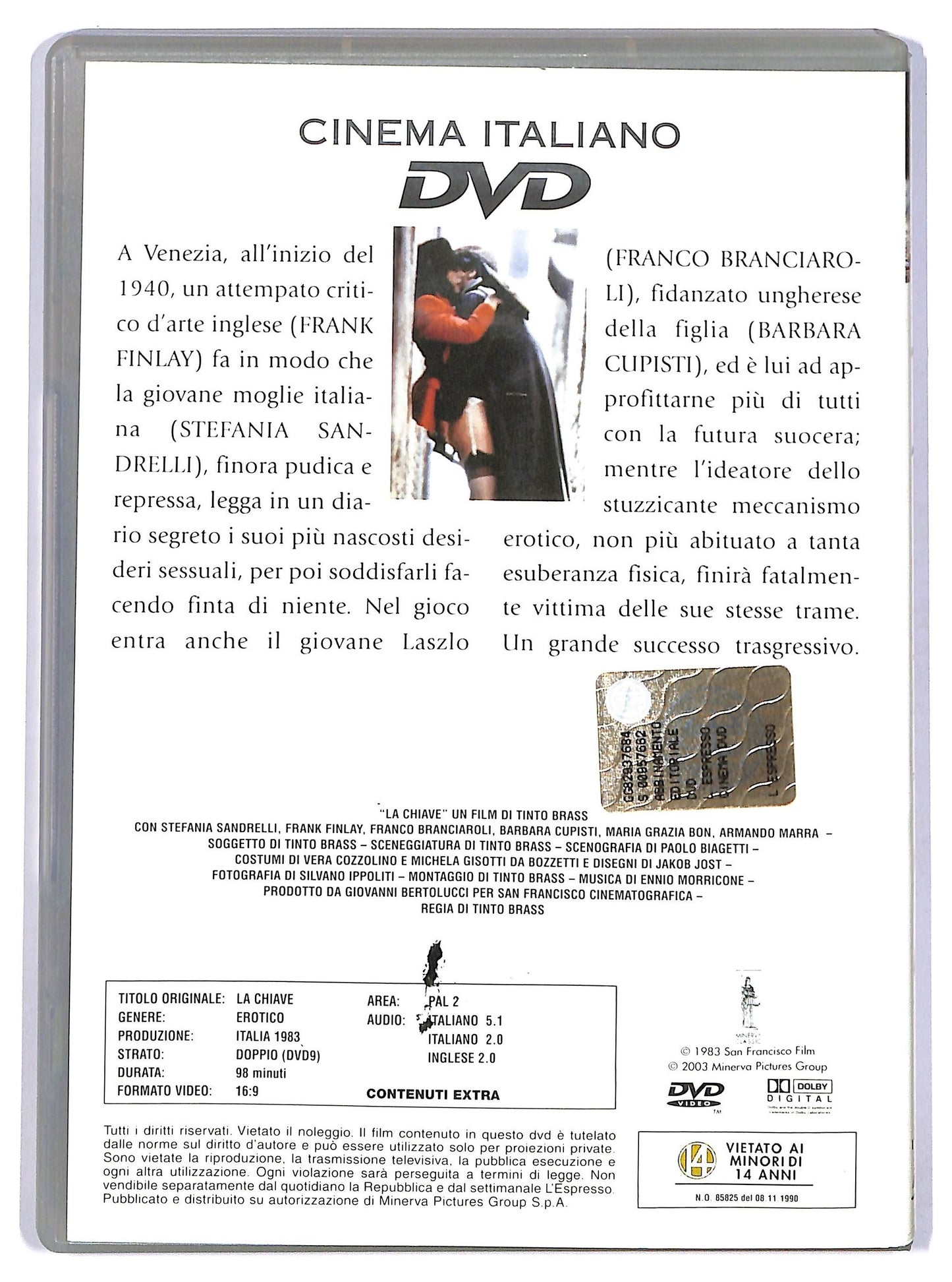 EBOND La chiave EDITORIALE DVD D744908