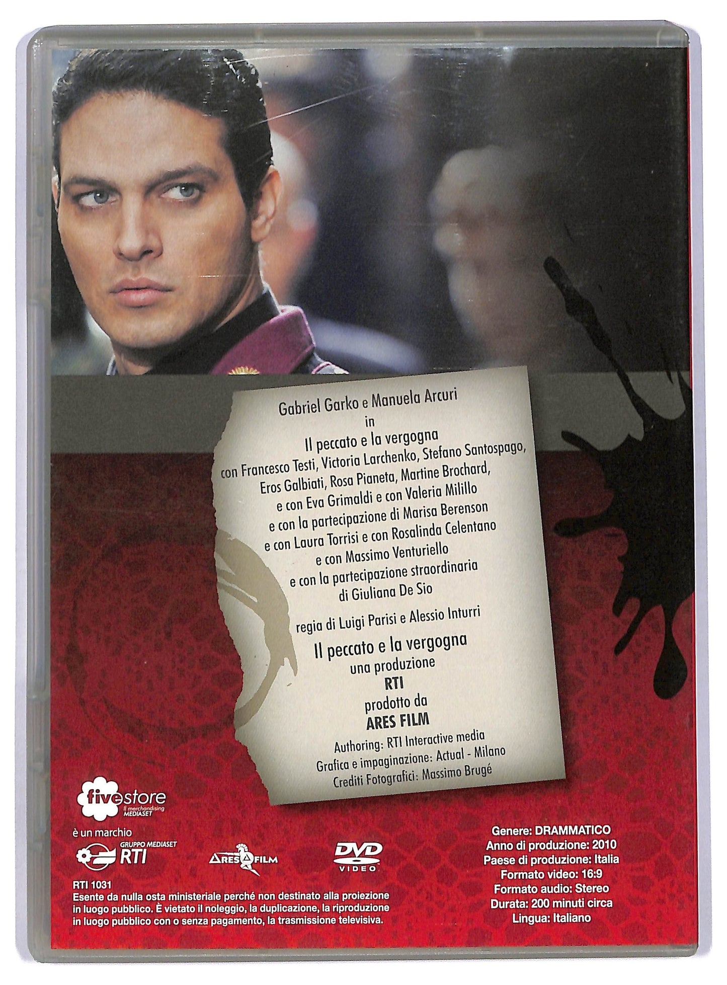 EBOND Il peccato e la vergogna episodi 3 - 4 EDITORIALE DVD D744917