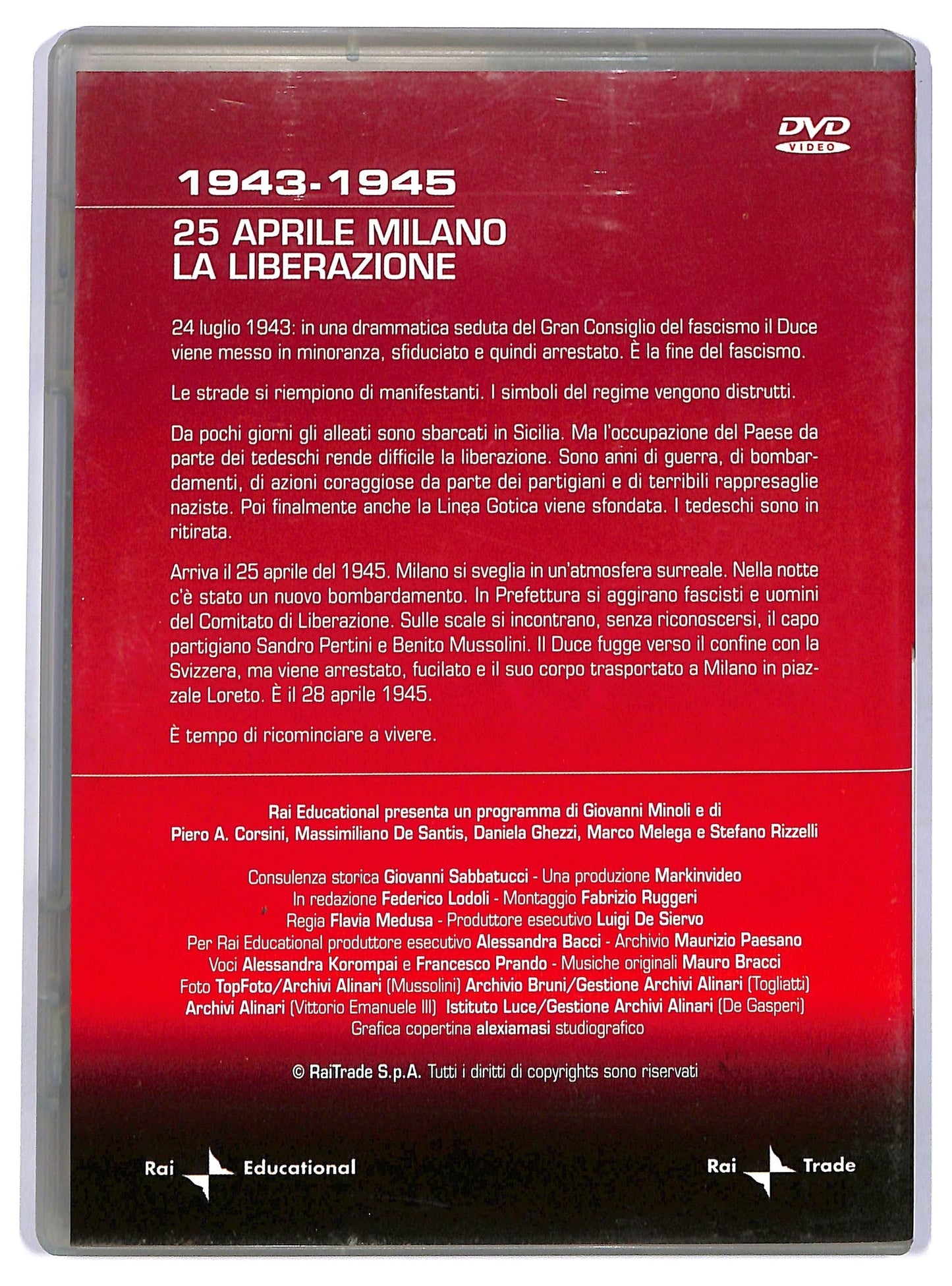 EBOND Storia Della Prima Repubblica Italiana Vol 1 EDITORIALE DVD D744924