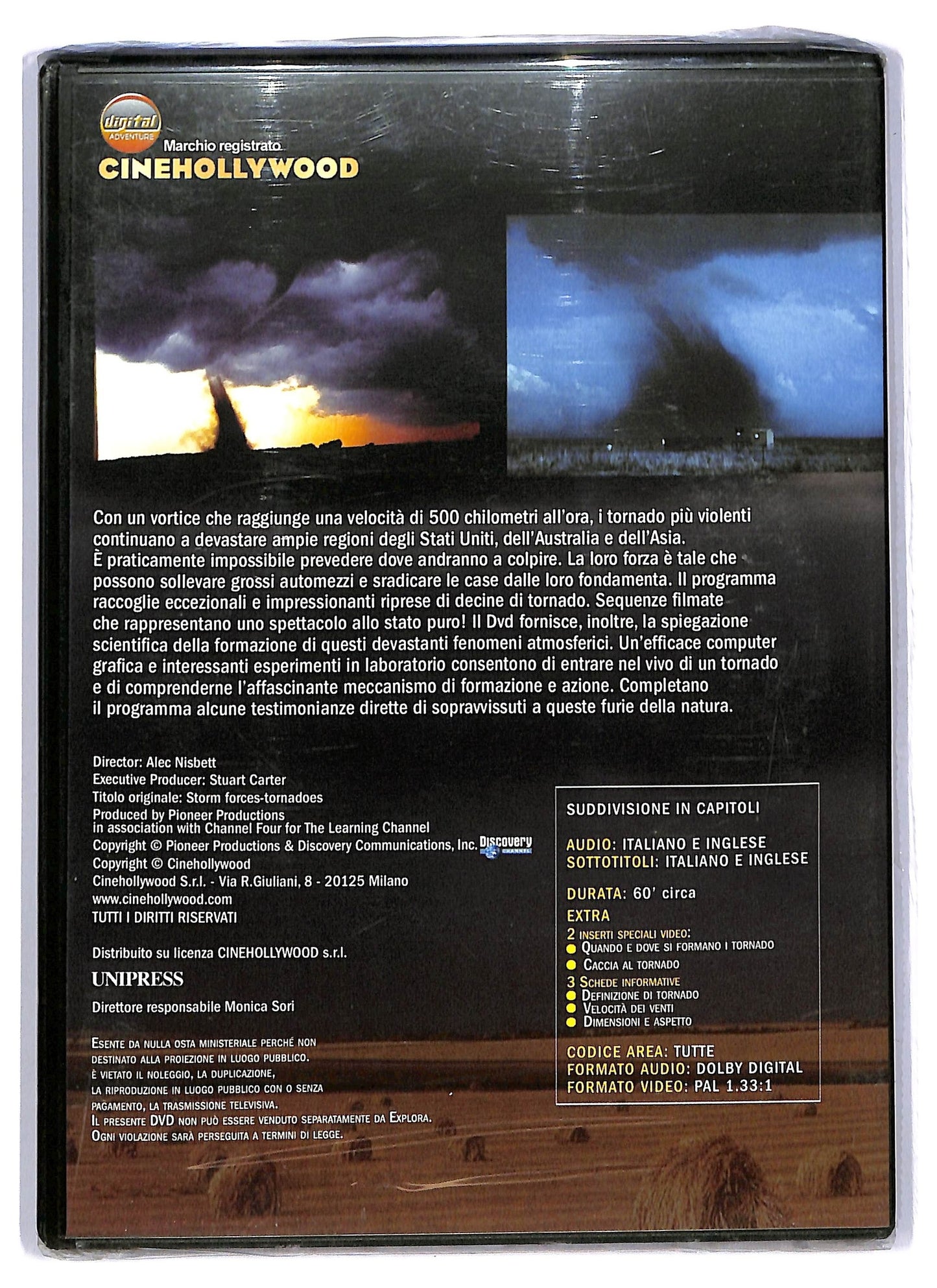 EBOND Tornado (Le Collane DVD di Explora 7) EDITORIALE DVD D744944