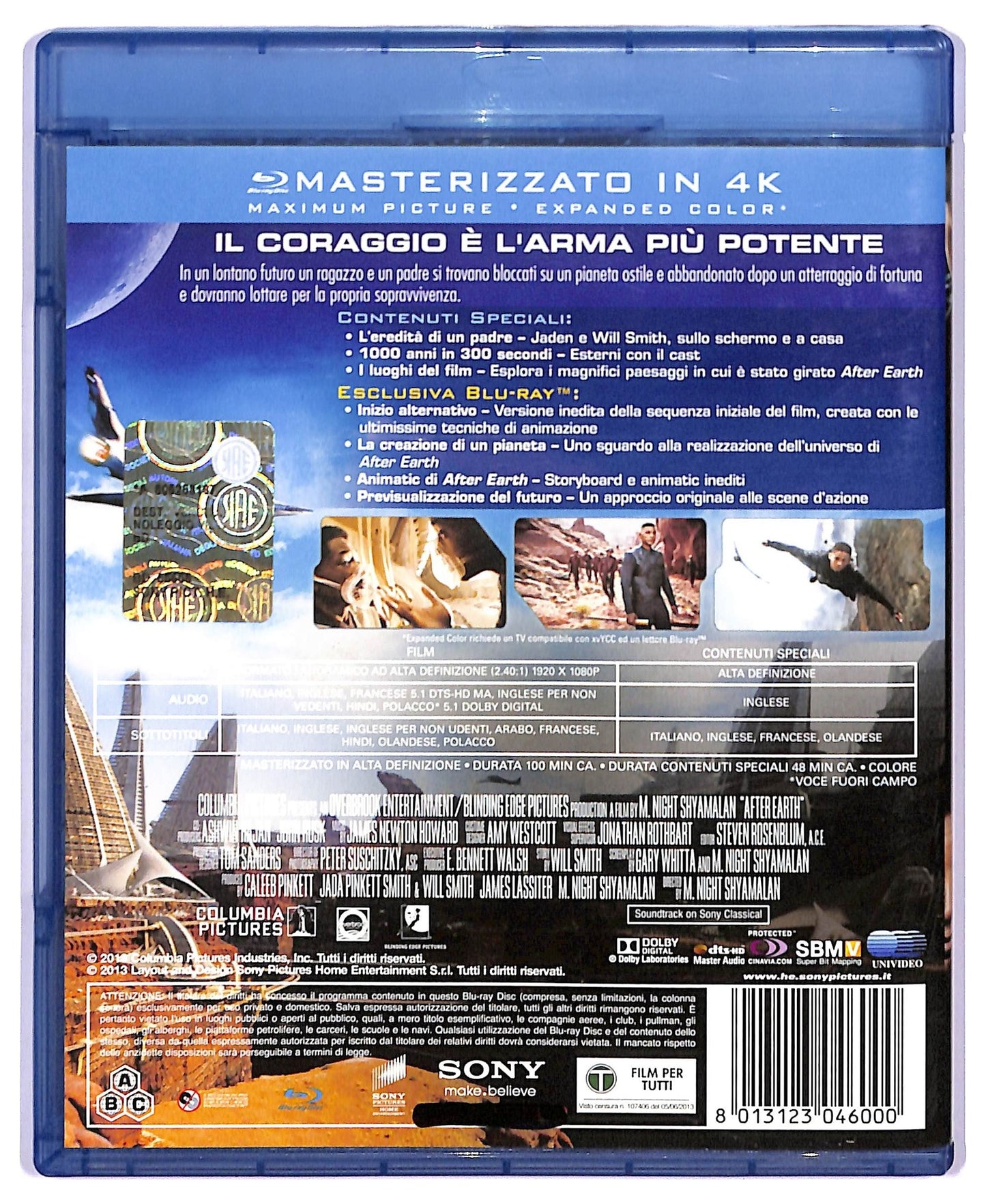 EBOND After Earth BLURAY D745007