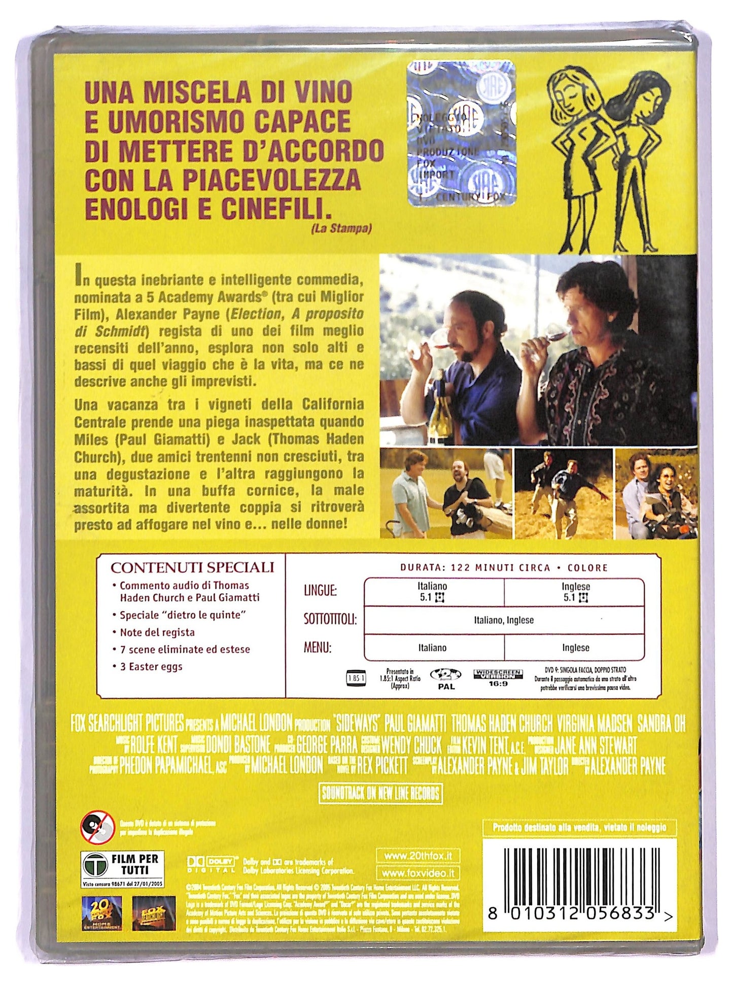 EBOND Sideways DVD D745124